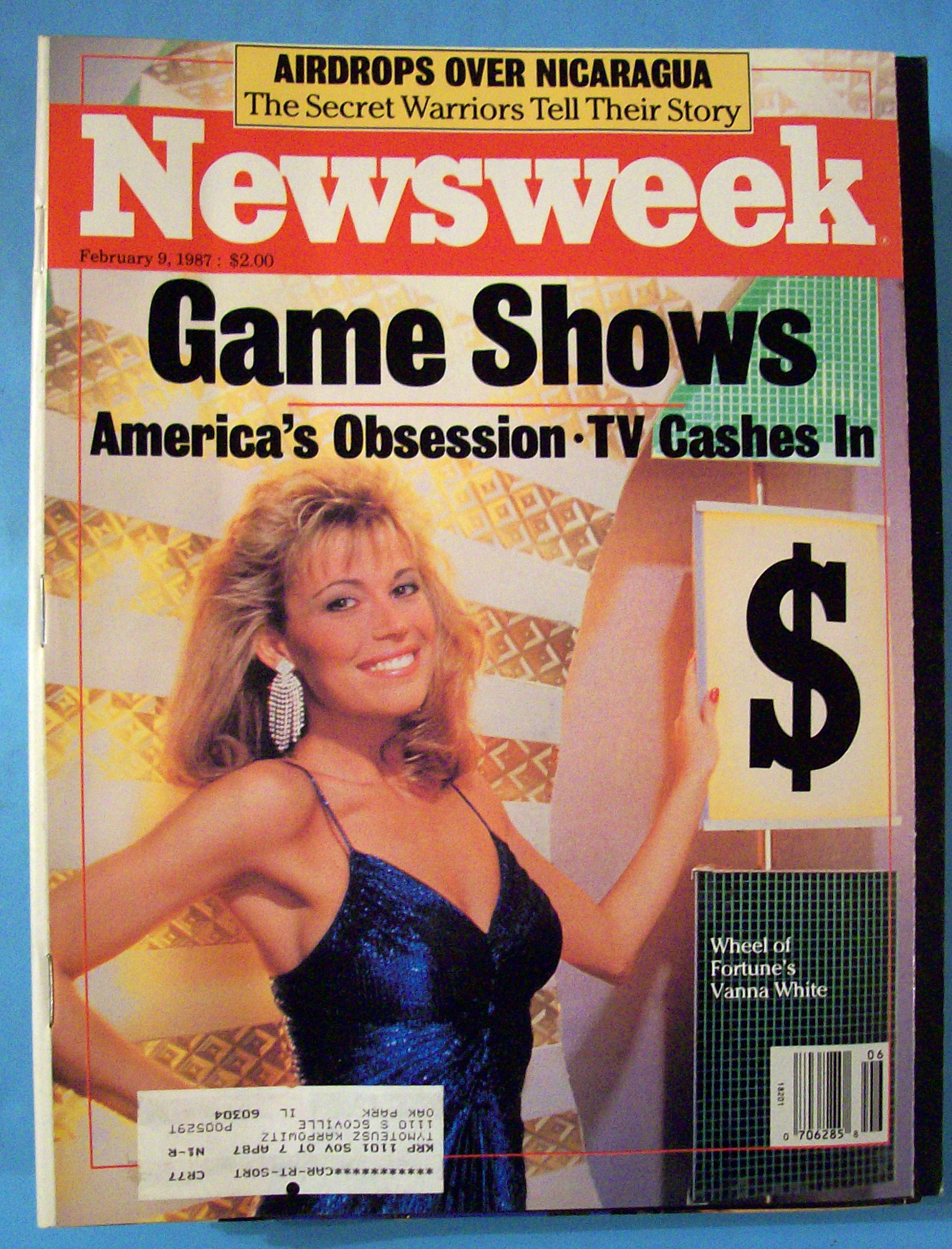 Newsweek Magazine - February 9, 1987 - Game Shows