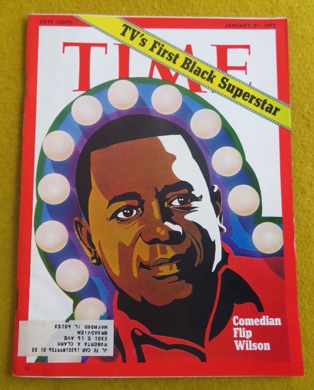 Time Magazine January 31, 1972 Comedian Flip Wilson (TV's First Black Superstar)