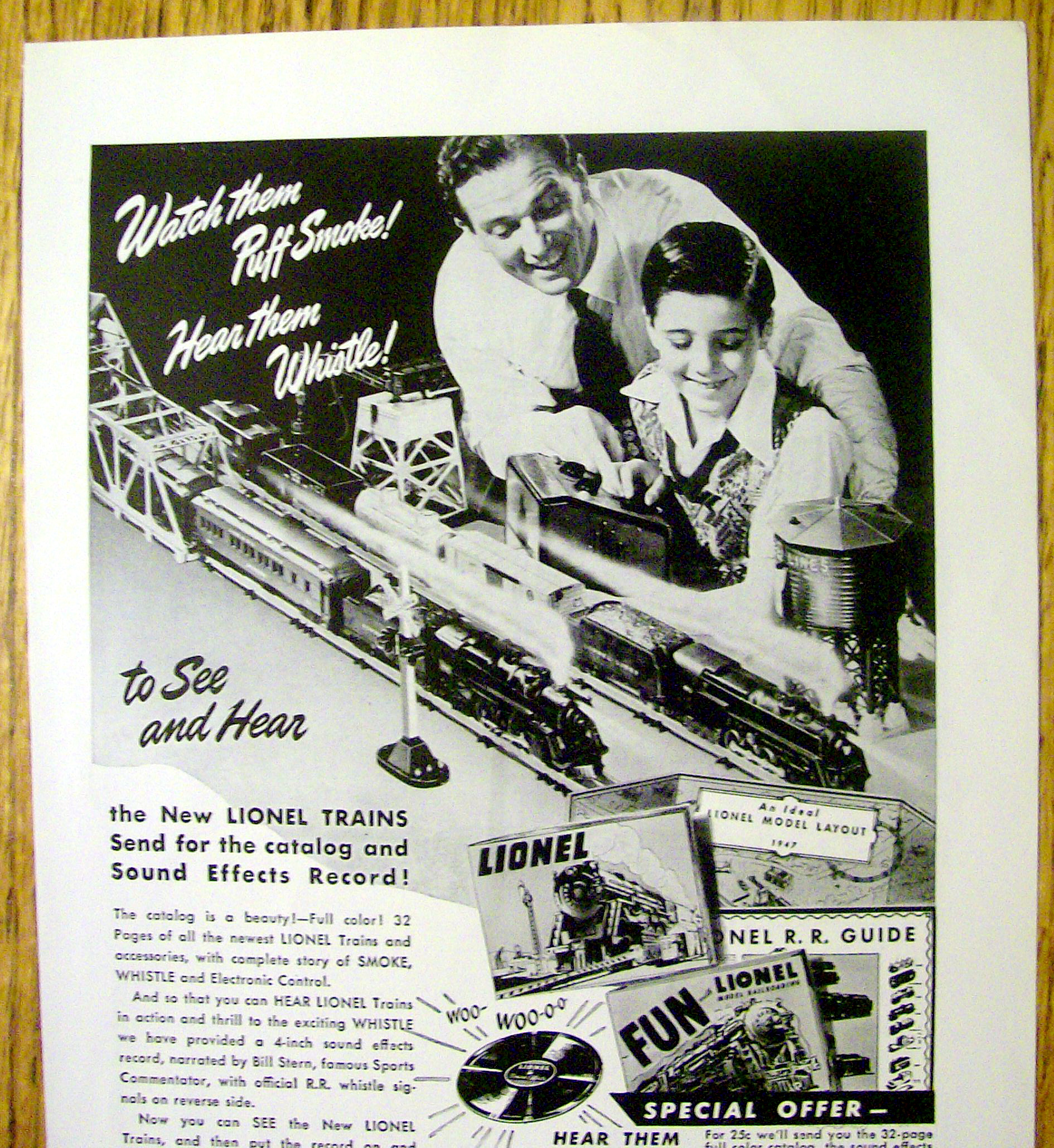 1947 Lionel Trains