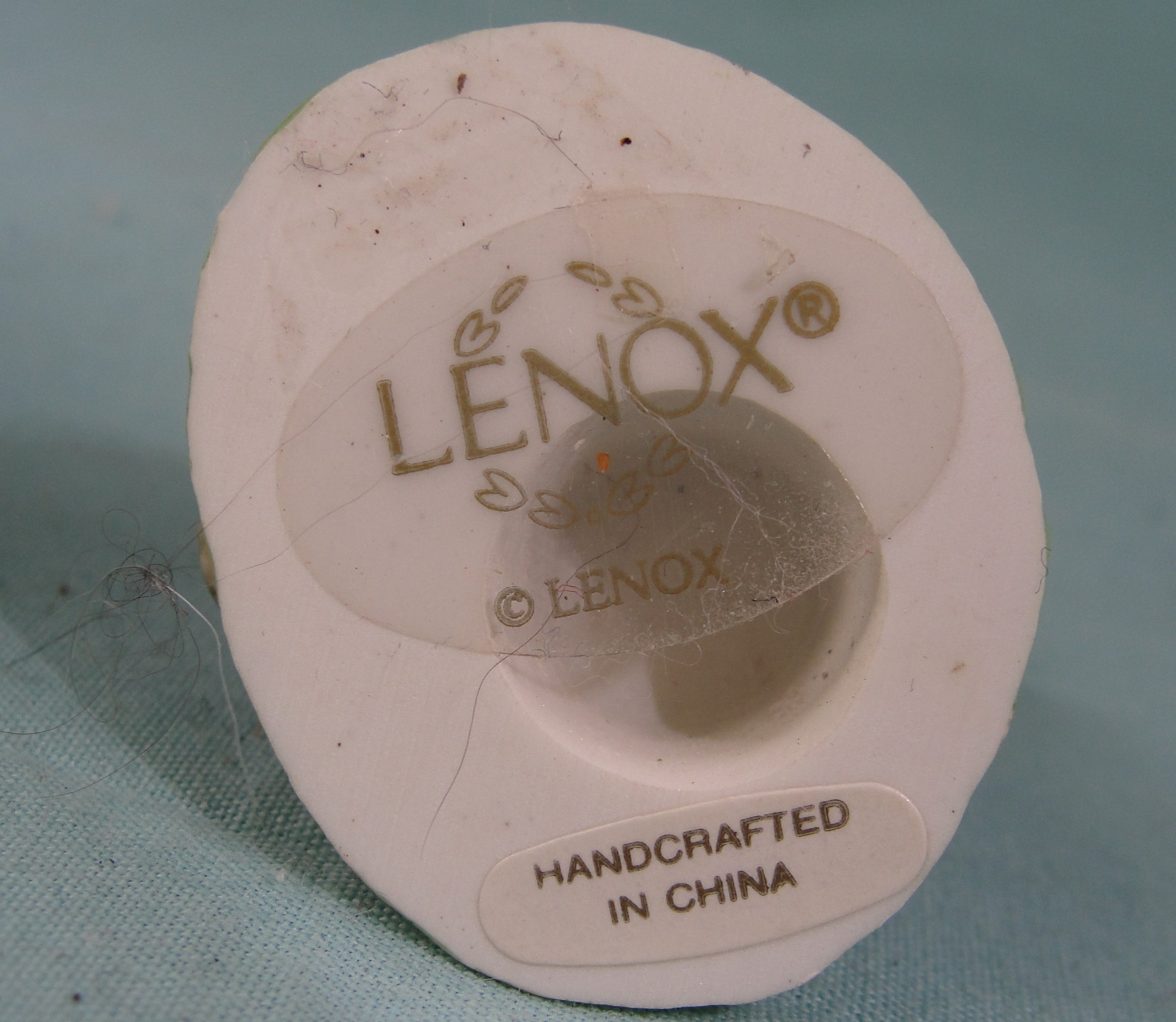 Lenox Porcelain Tiny Miniature Sitting Elephant