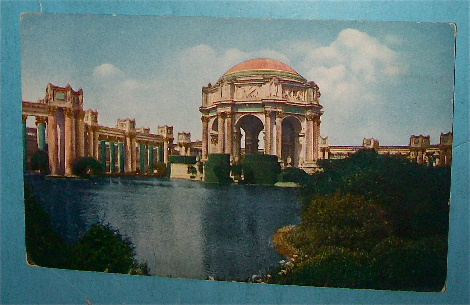 Palace Of Fine Arts Postcard-Panama Pacific Exposition