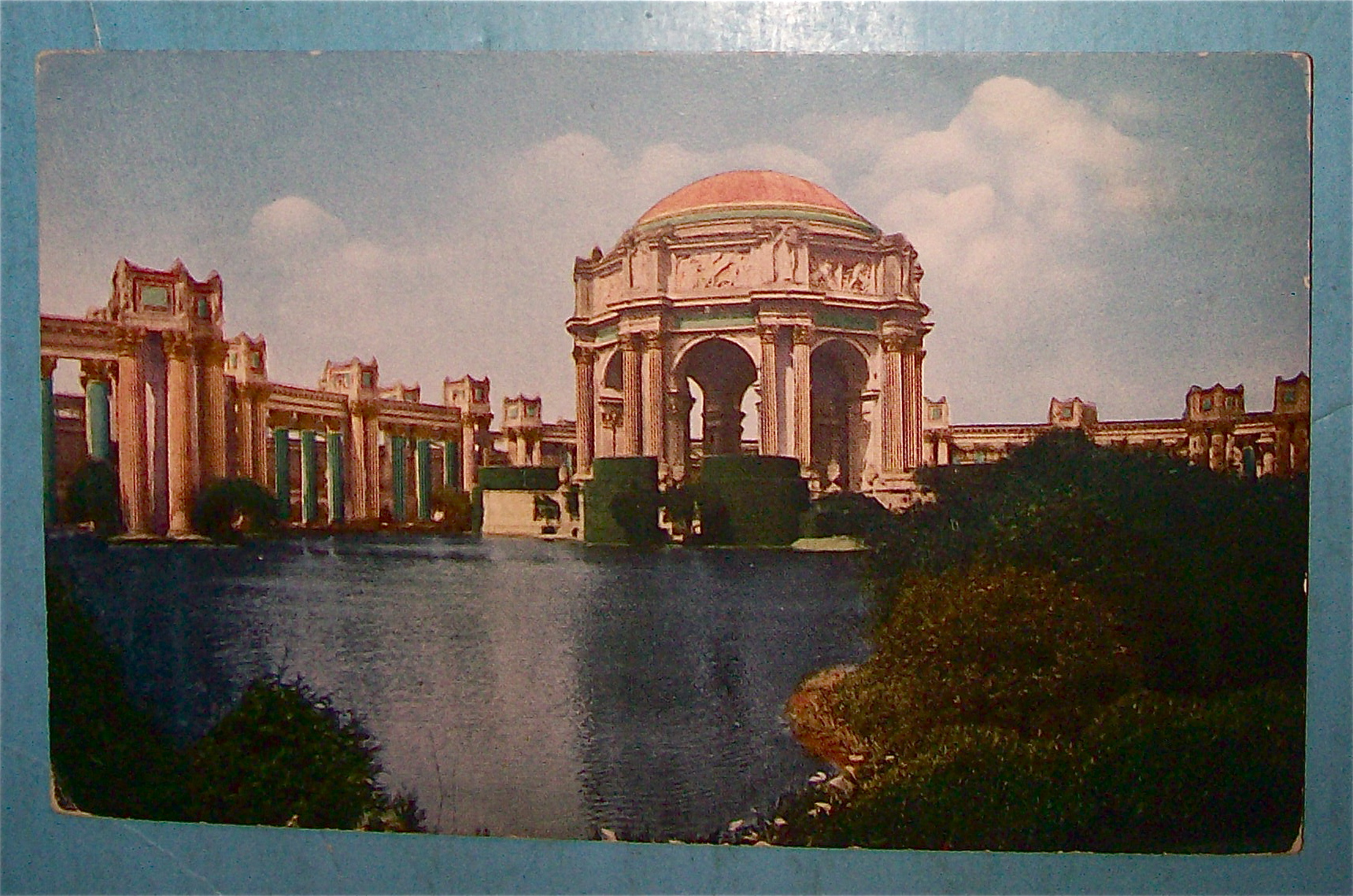 Palace Of Fine Arts Postcard-Panama Pacific Exposition