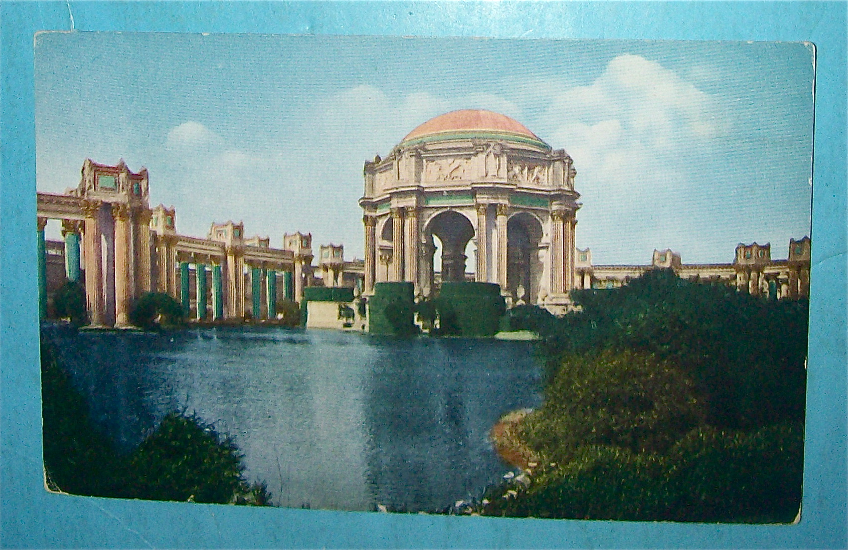 Palace Of Fine Arts Postcard-Panama Pacific Exposition