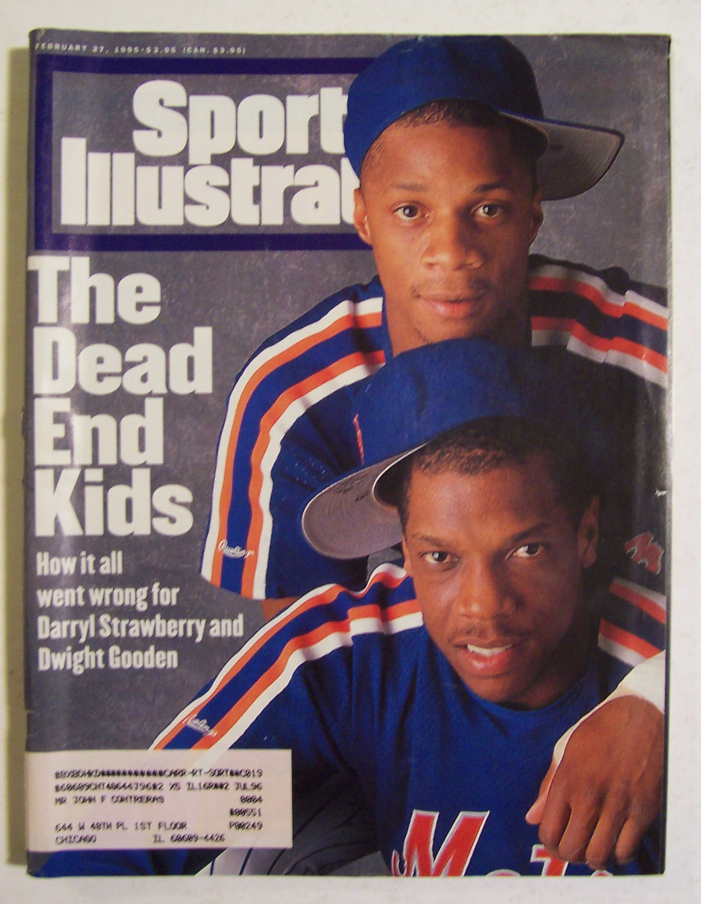 Sports Illustrated-February 27, 1995-Strawberry/Gooden