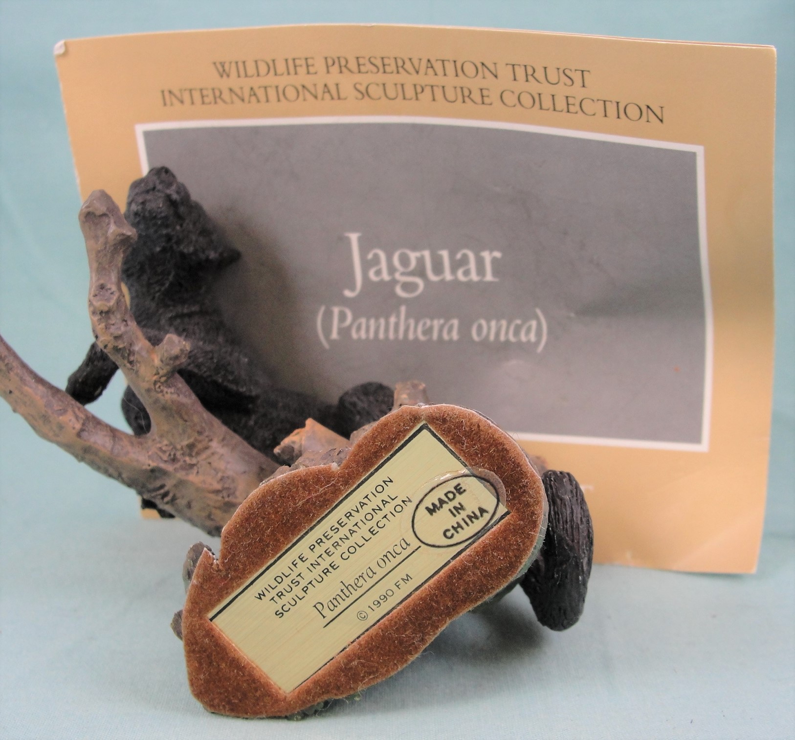 Franklin Mint Black Jaguar, Wildlife Preservation Trust