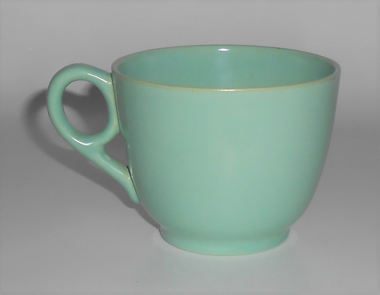 Franciscan Pottery Catalina Rancho Duotone Satin Green