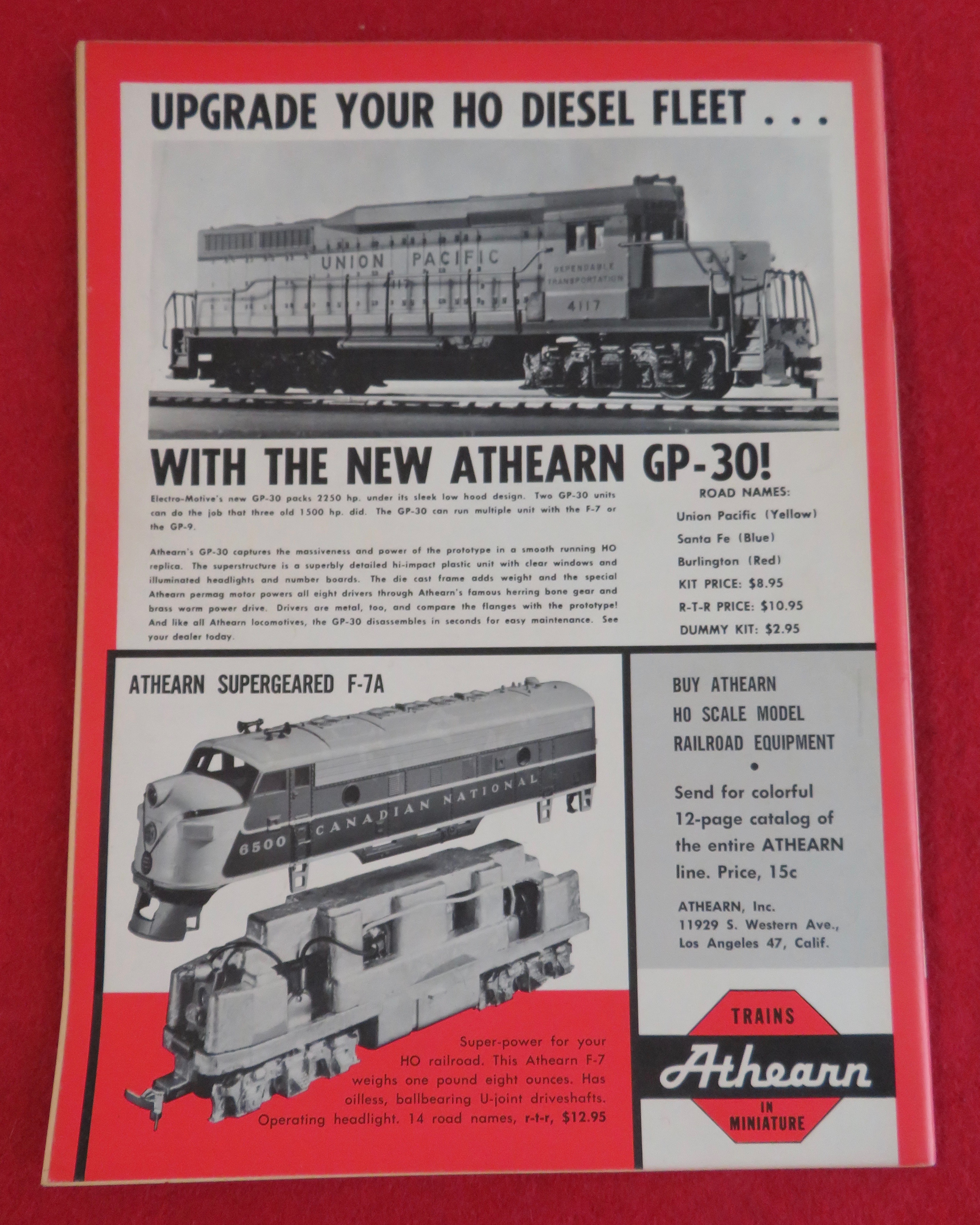Railroad Model Craftsman Magazine March 1963