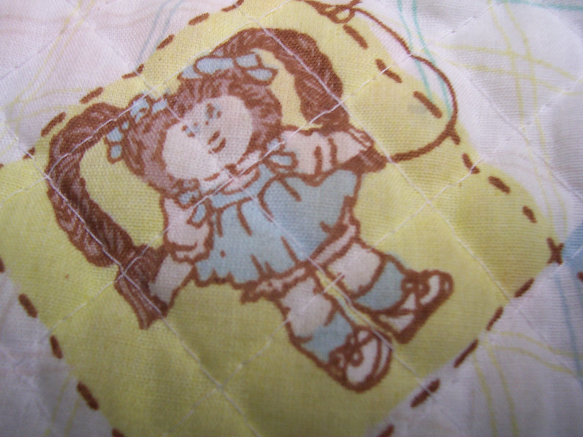 Cabbage Patch Doll Carry Case 1984 Cloth Bag