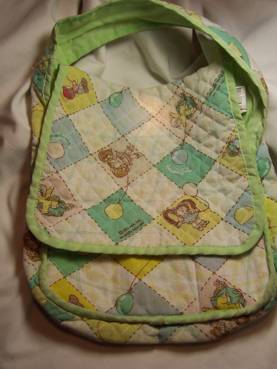 Cabbage Patch Doll Carry Case 1984 Cloth Bag