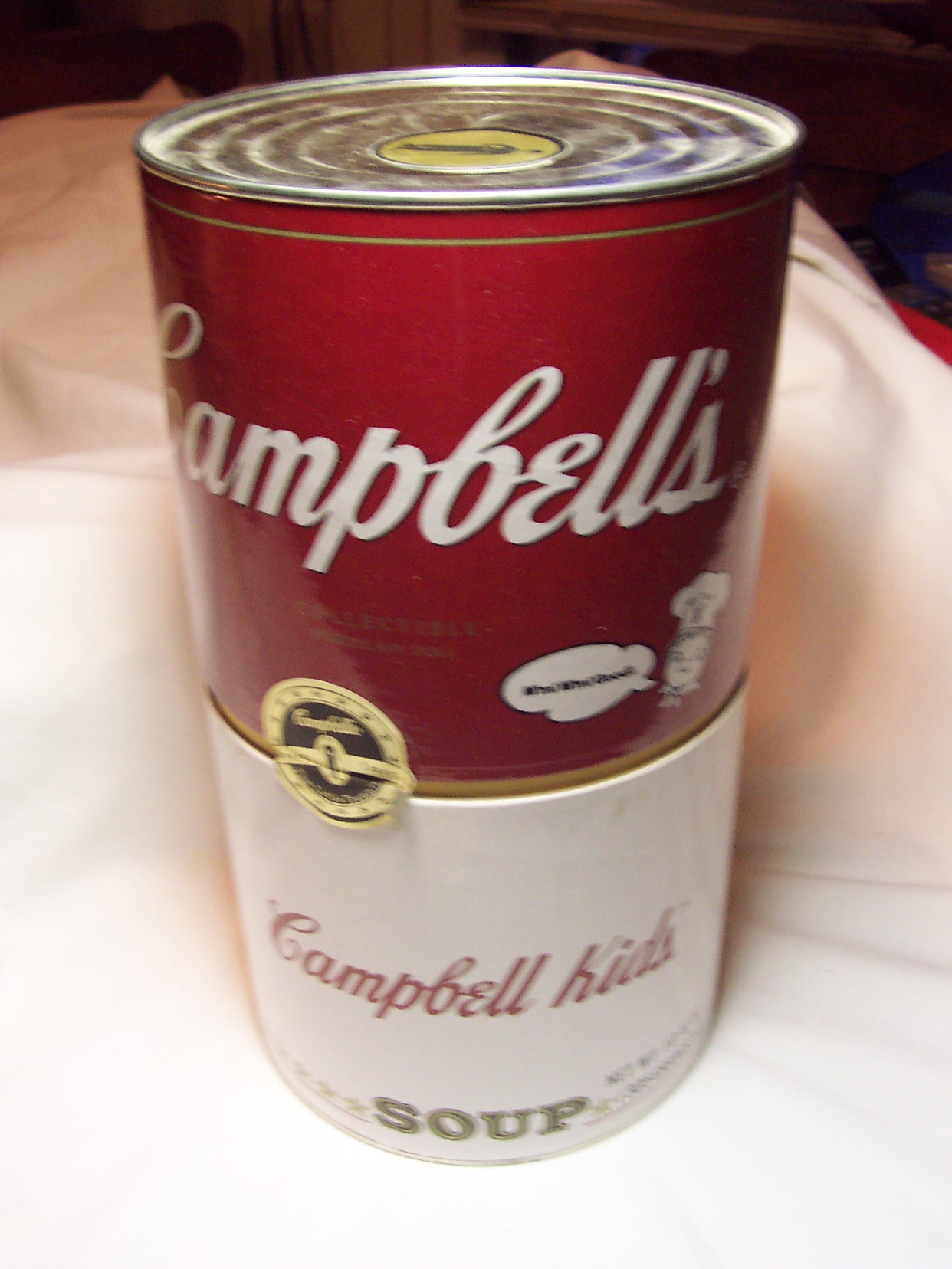 Charlie Chaplin Campbells Soup Porcelain Doll