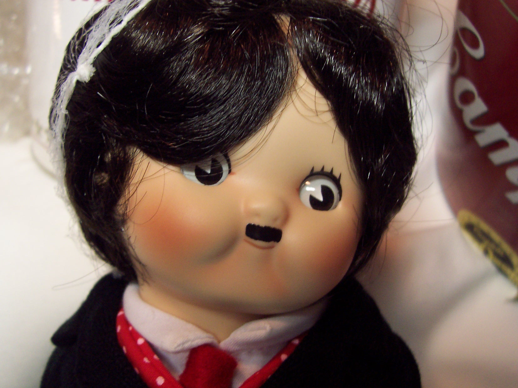 Charlie Chaplin Campbells Soup Porcelain Doll