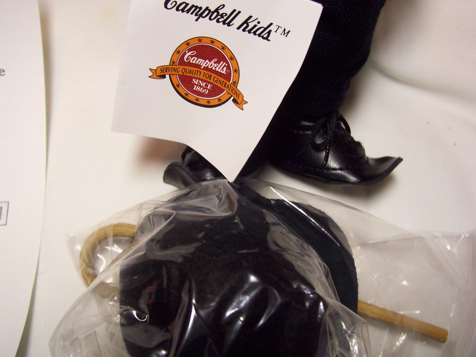 Charlie Chaplin Campbells Soup Porcelain Doll