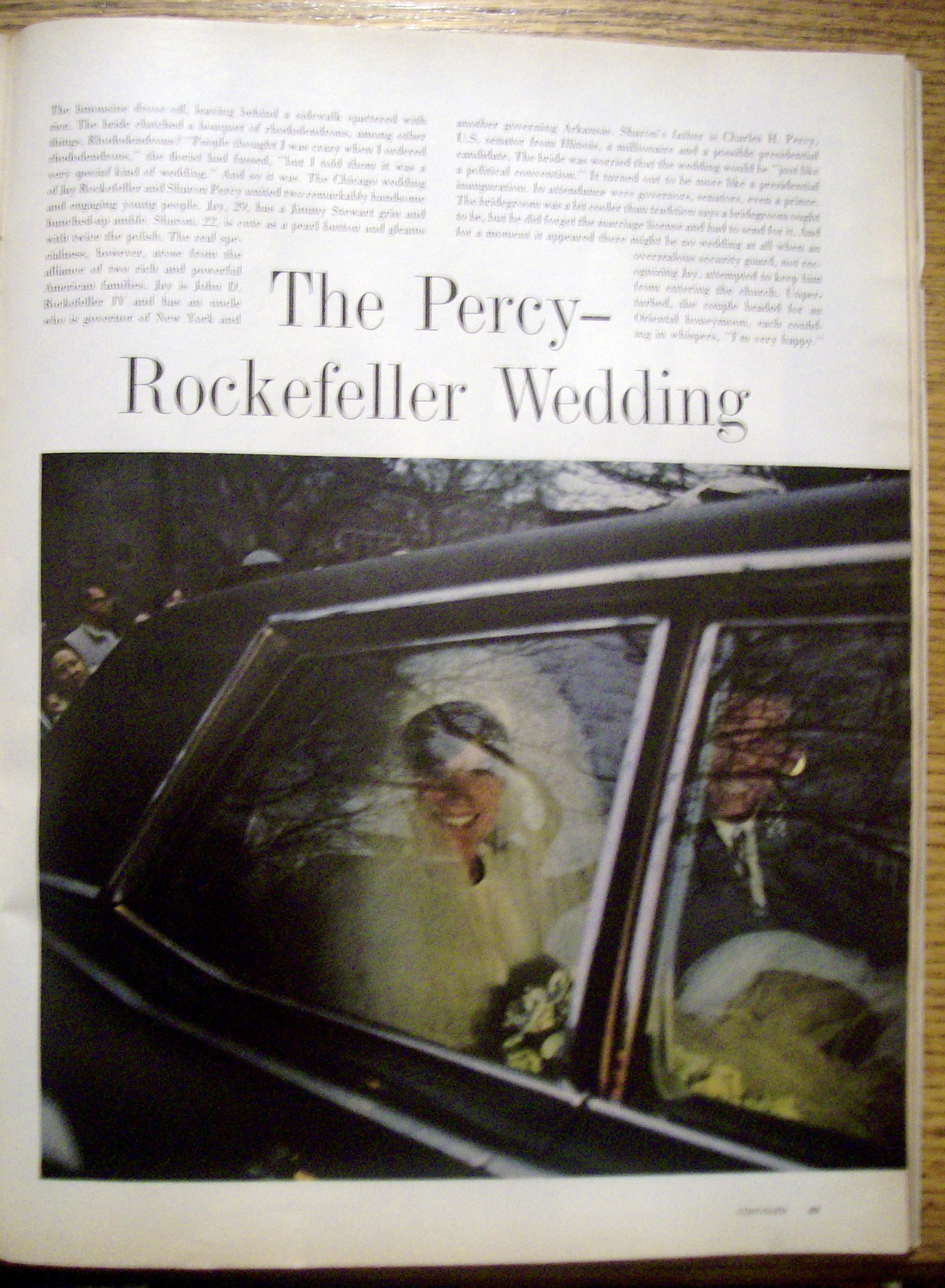 Life Magazine April 14, 1967 Percy-Rockefeller