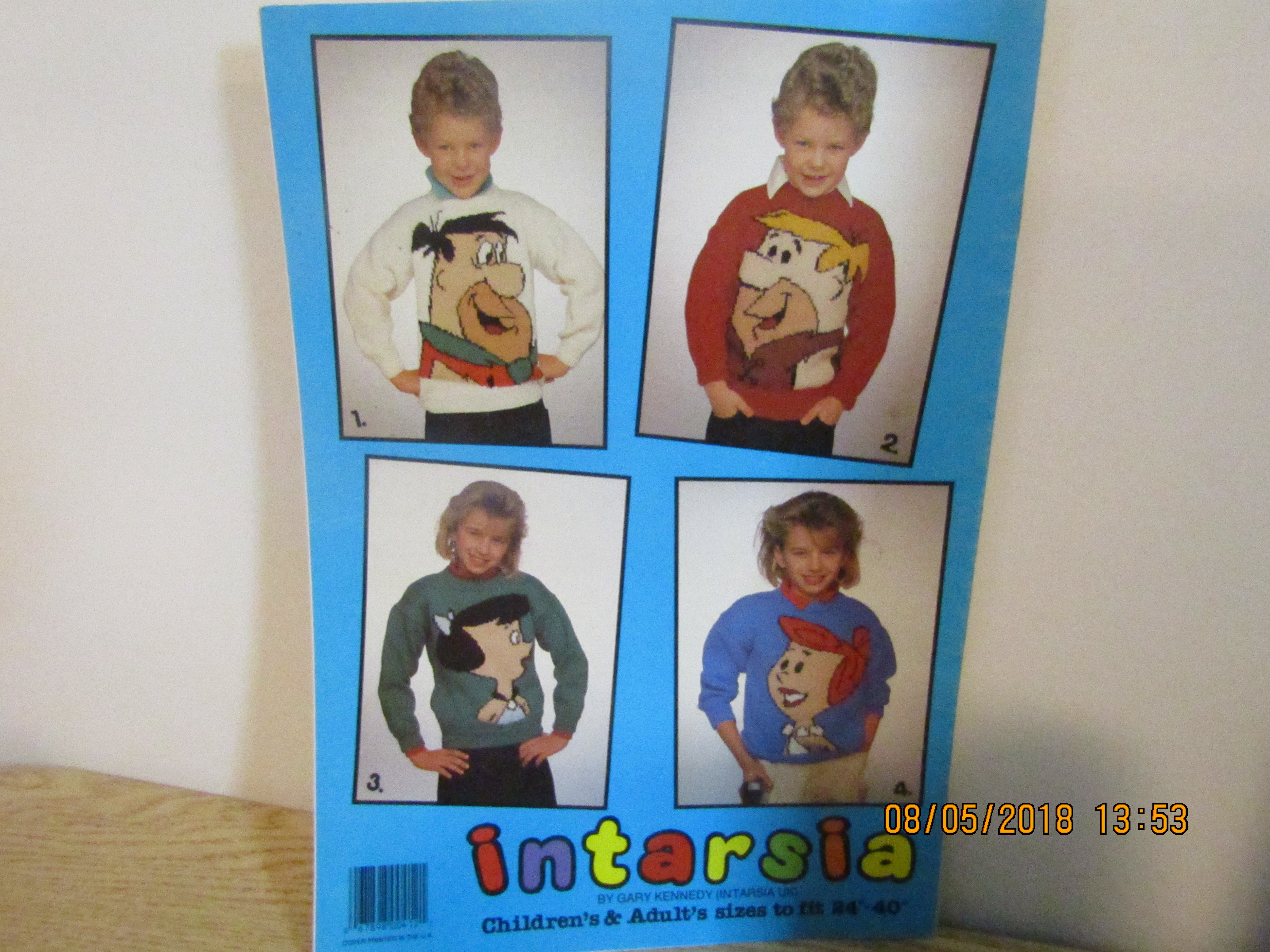 Patons The Flintstones  Four Knitting Patterns #529