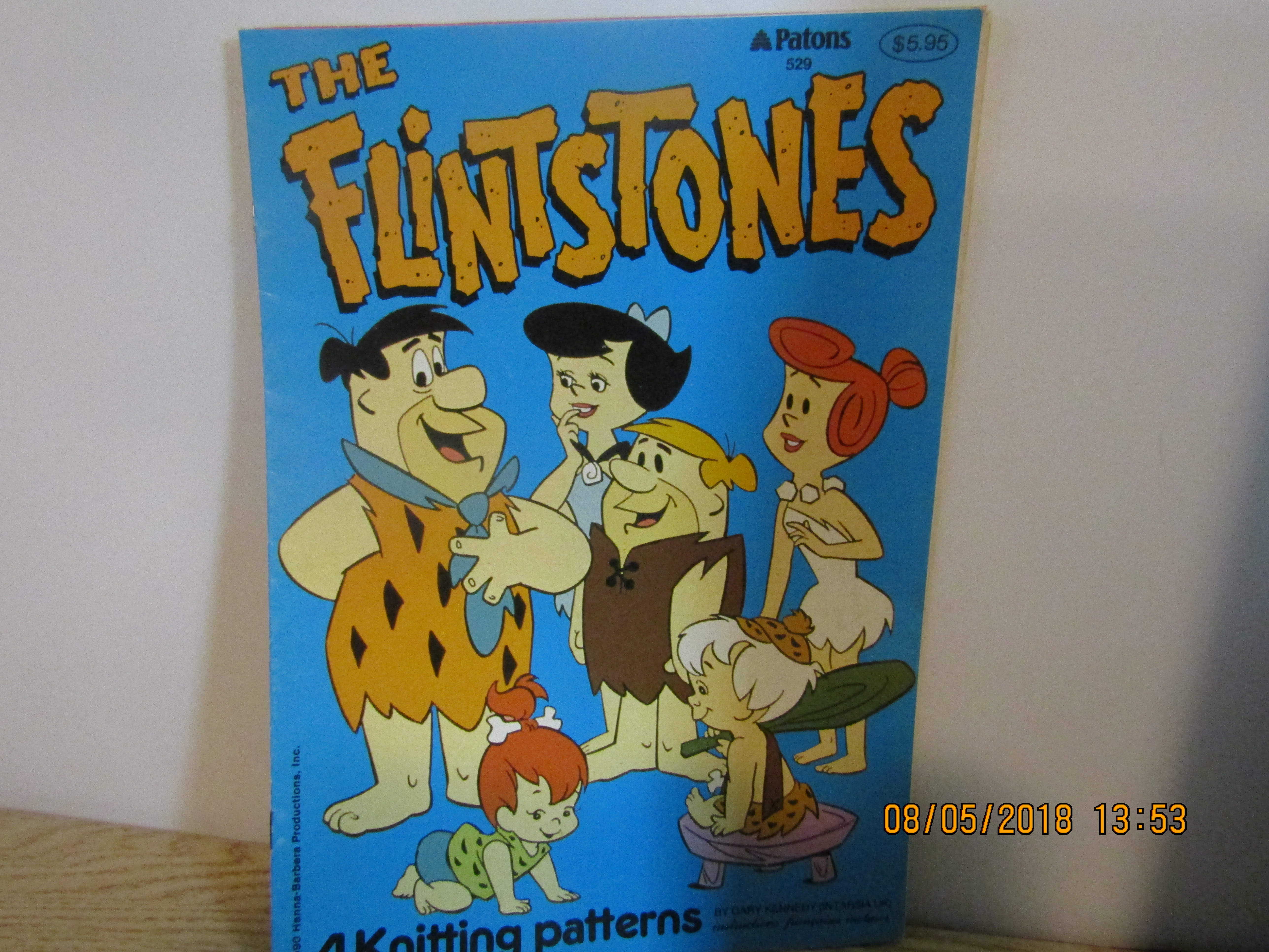 Patons The Flintstones  Four Knitting Patterns #529