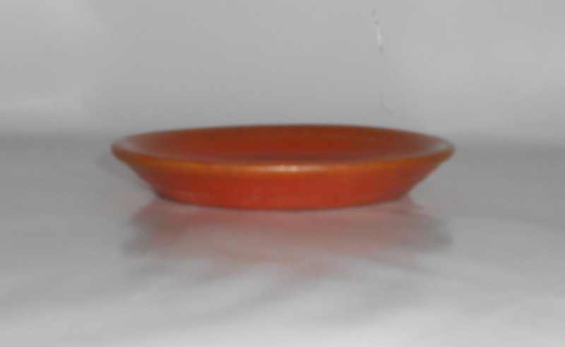 VINTAGE Pacific Pottery Hostess Ware EARLY Apache Red Coaster