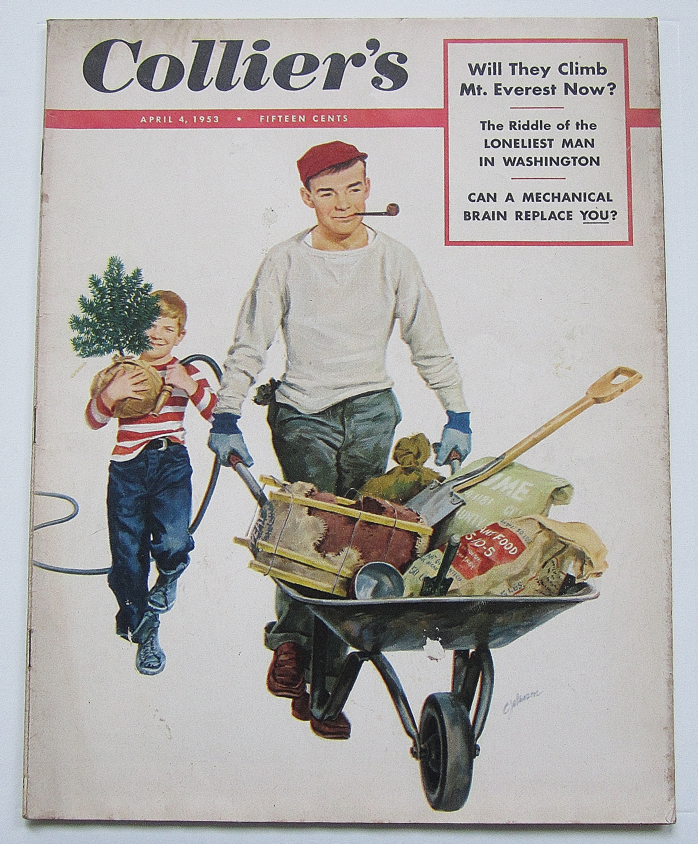 Collier's Magazine April 4, 1953 Mt. Everest