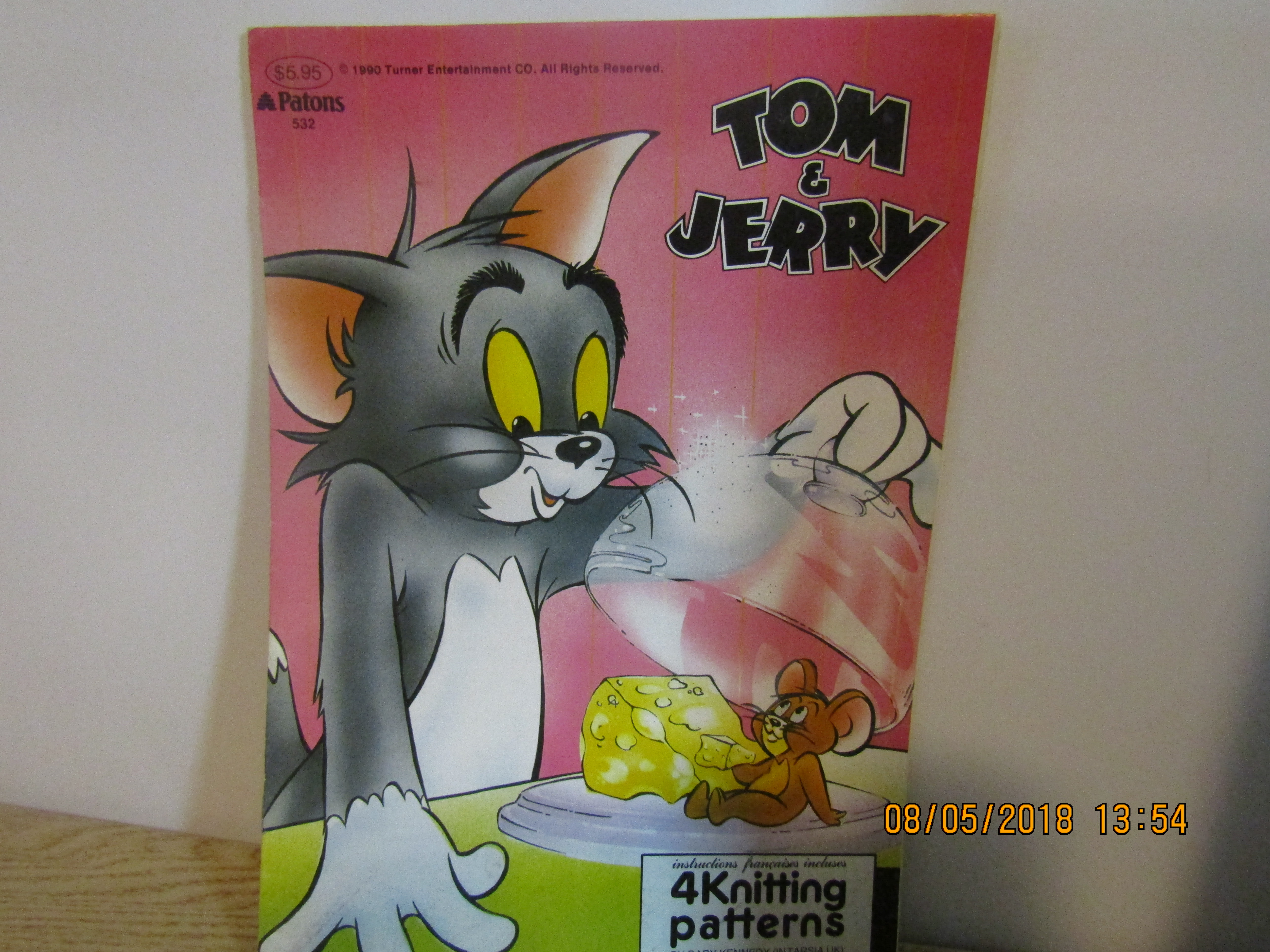 Patons Tom & Jerry Four Knitting Patterns #532