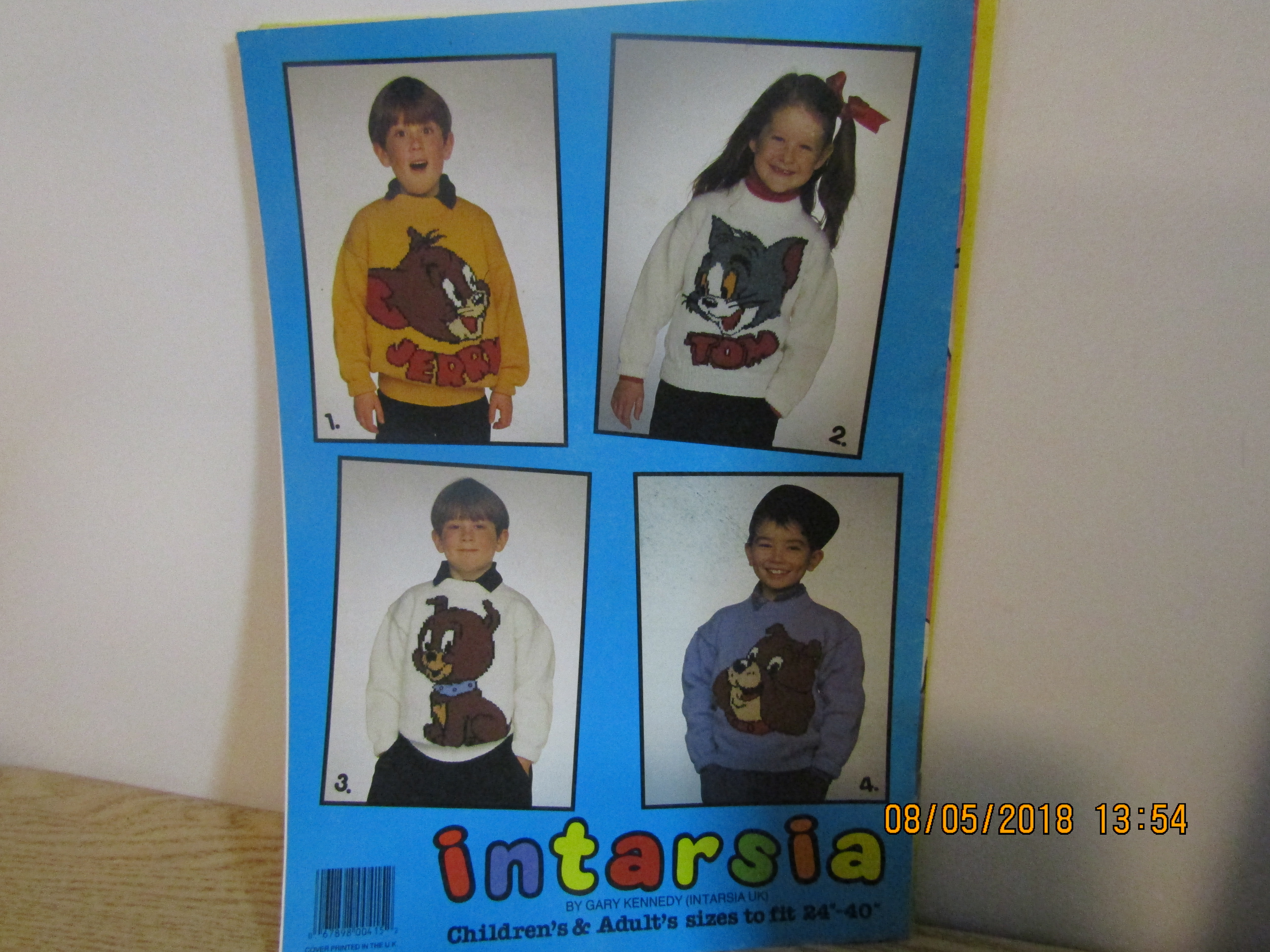 Patons Tom & Jerry  Four Knitting Patterns #532
