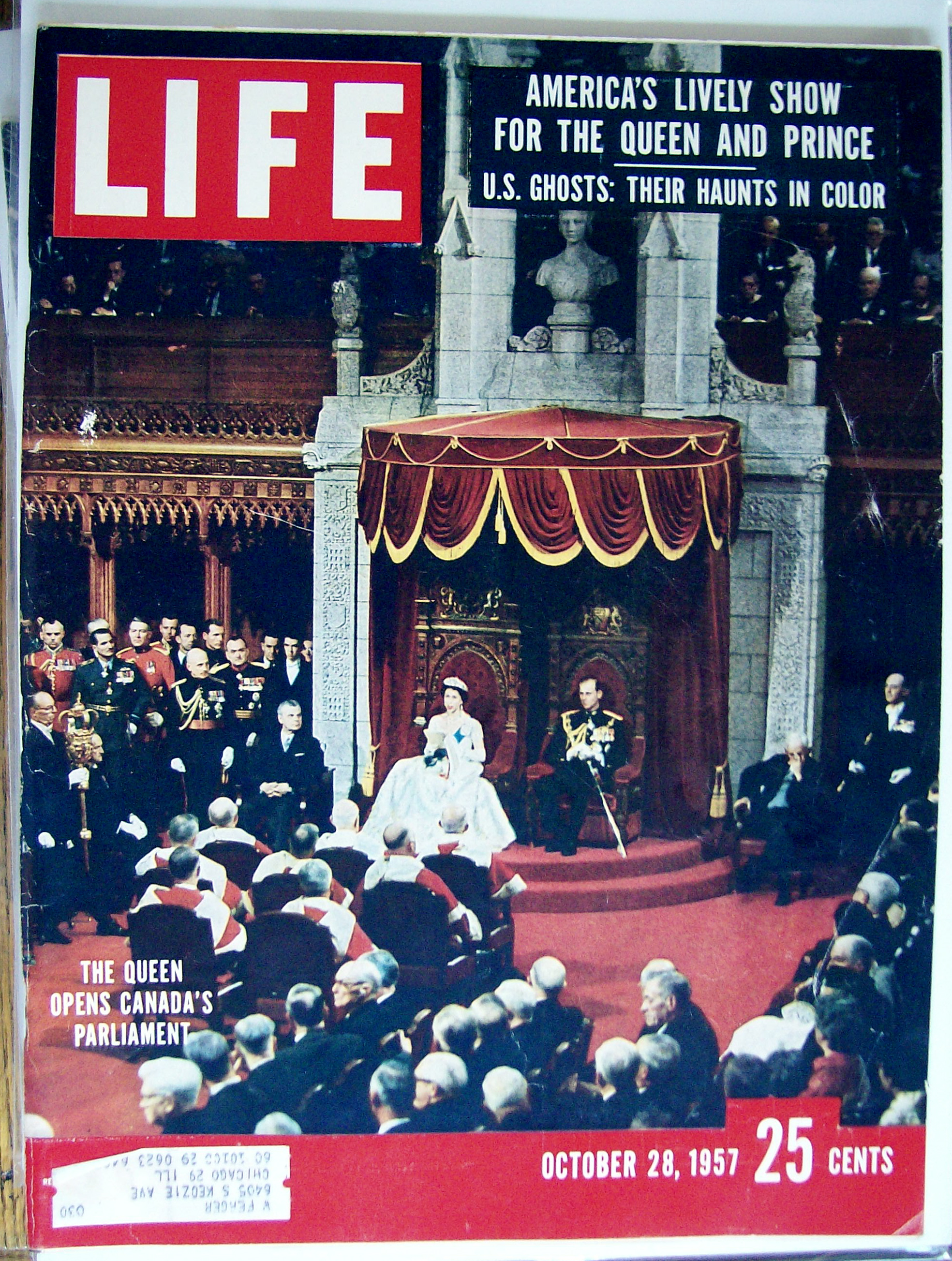 Life Magazine-October 28, 1957-The Queen