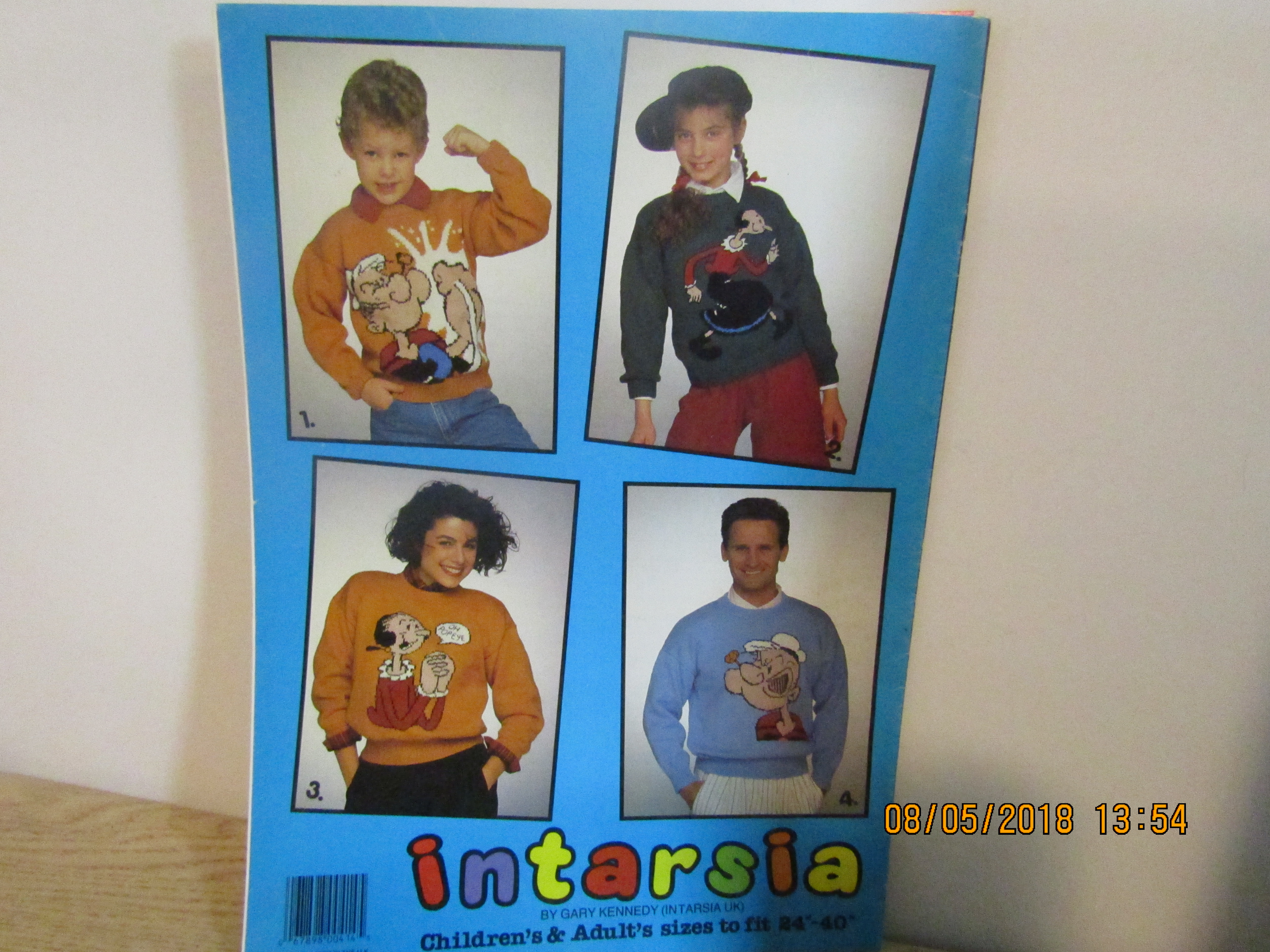 Patons Popeye  Four Knitting Patterns #531