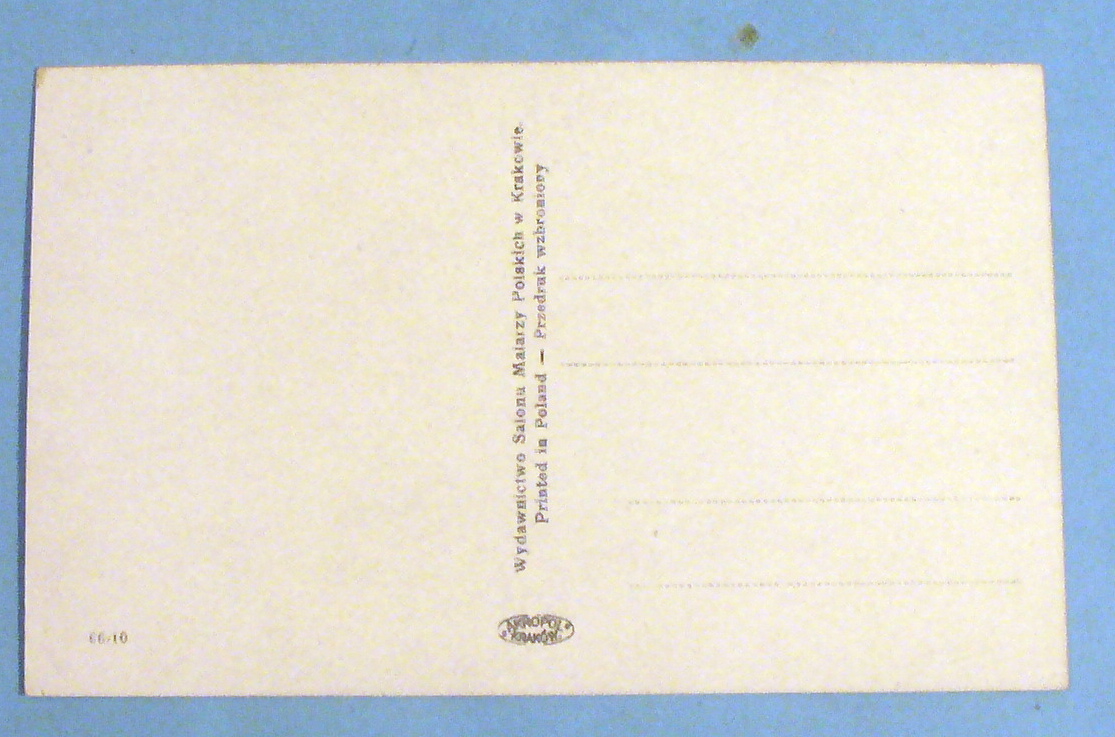 Kazimierz Pulaski Postcard ( J. Styka)