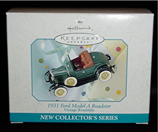1931 Ford Model A Roadster Hallmark Ornament