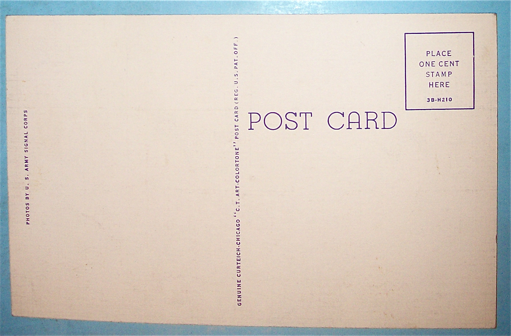 Military WACS In Review Postcard