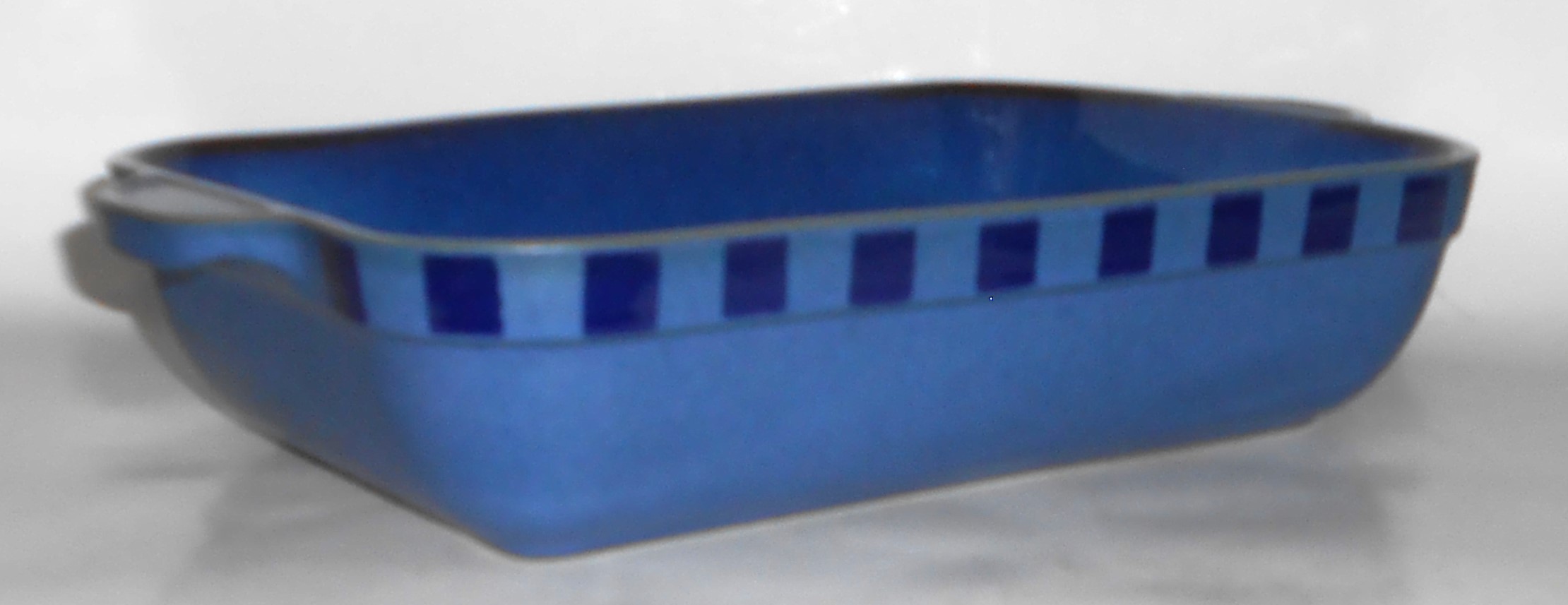 Denby Pottery Stoneware Blue Reflex Lasagna Pan