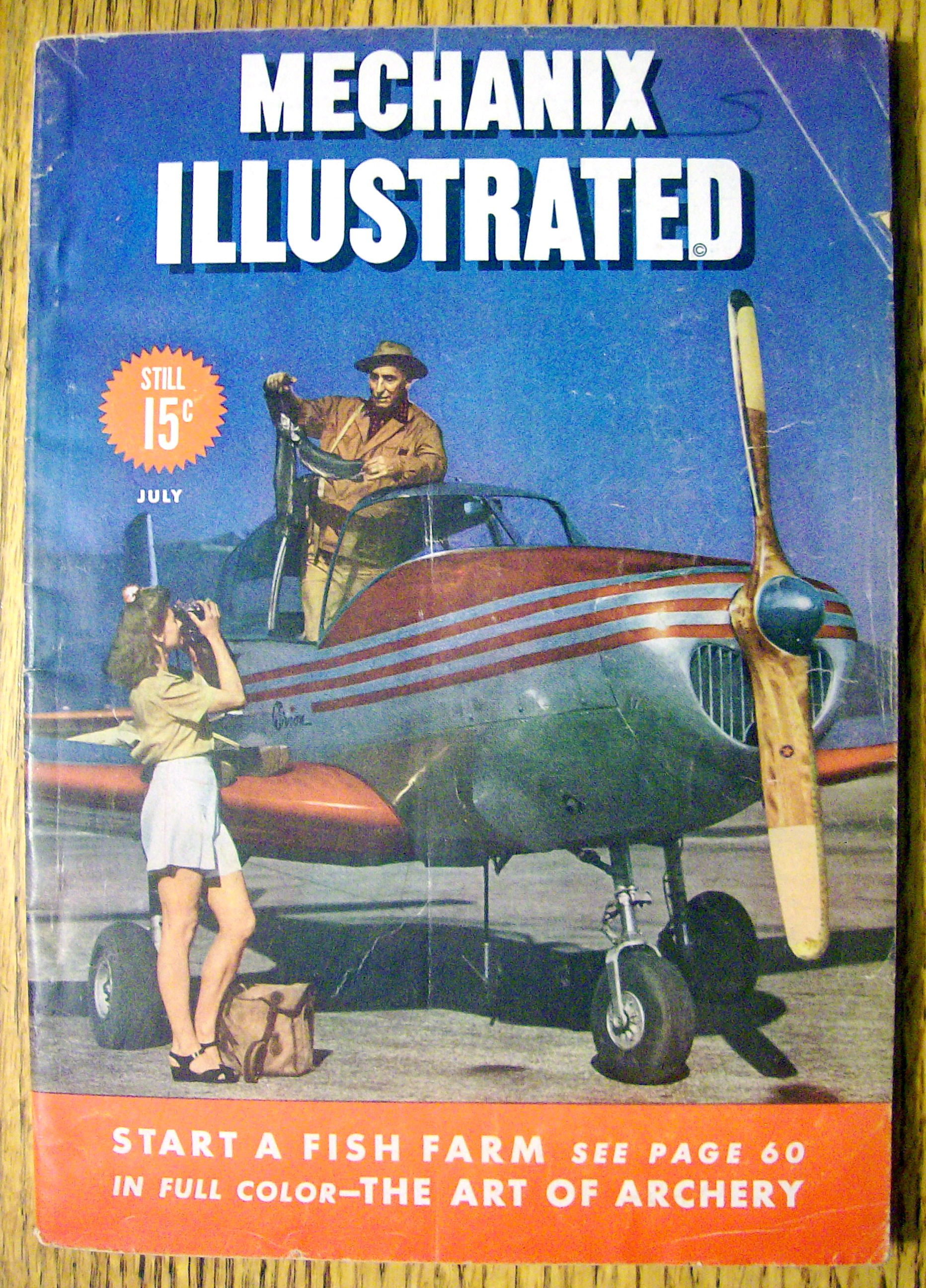 Mechanix Illustrated July 1946 The Art Of Archery