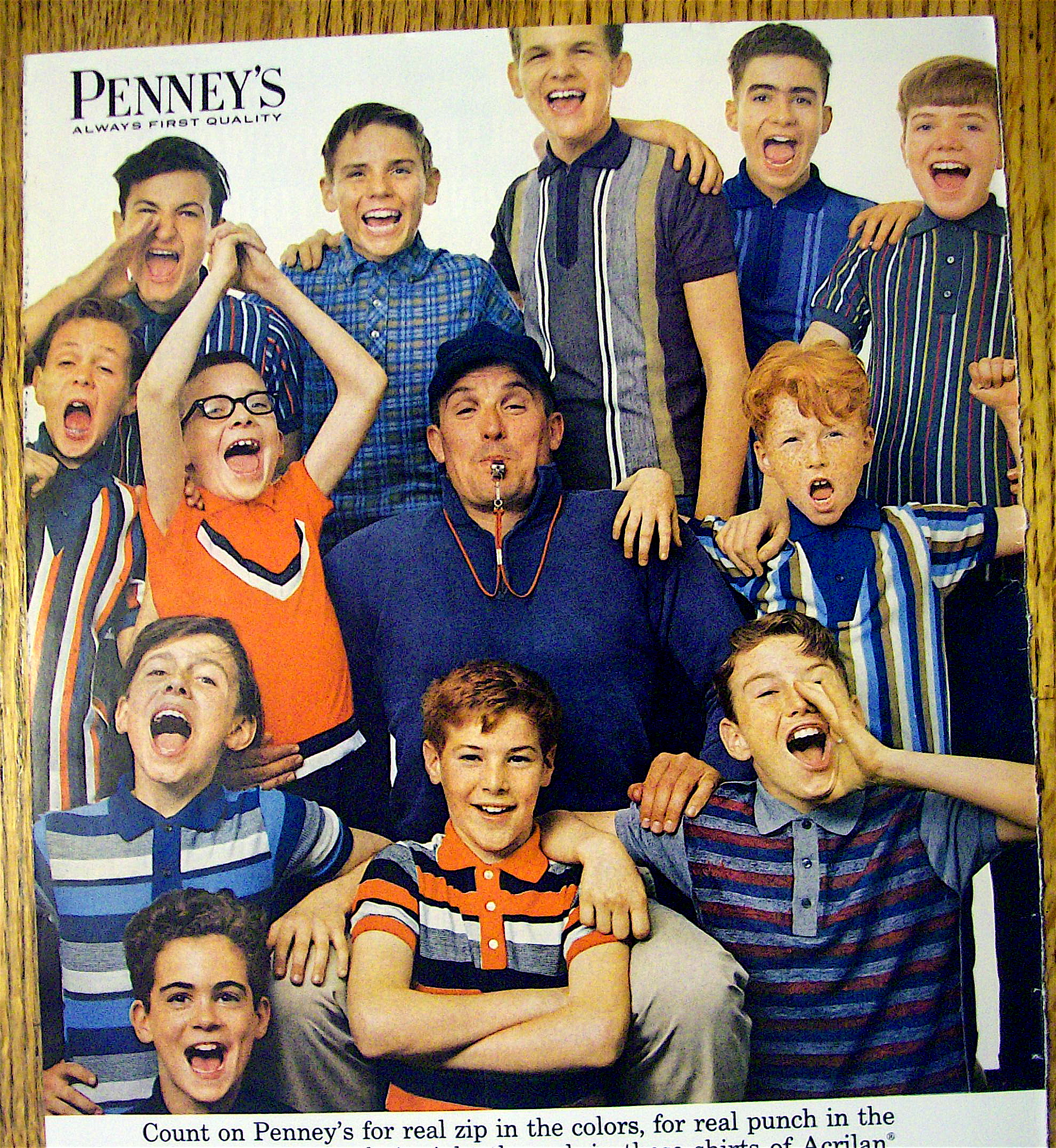 1963 Penney's with Coach & His Team