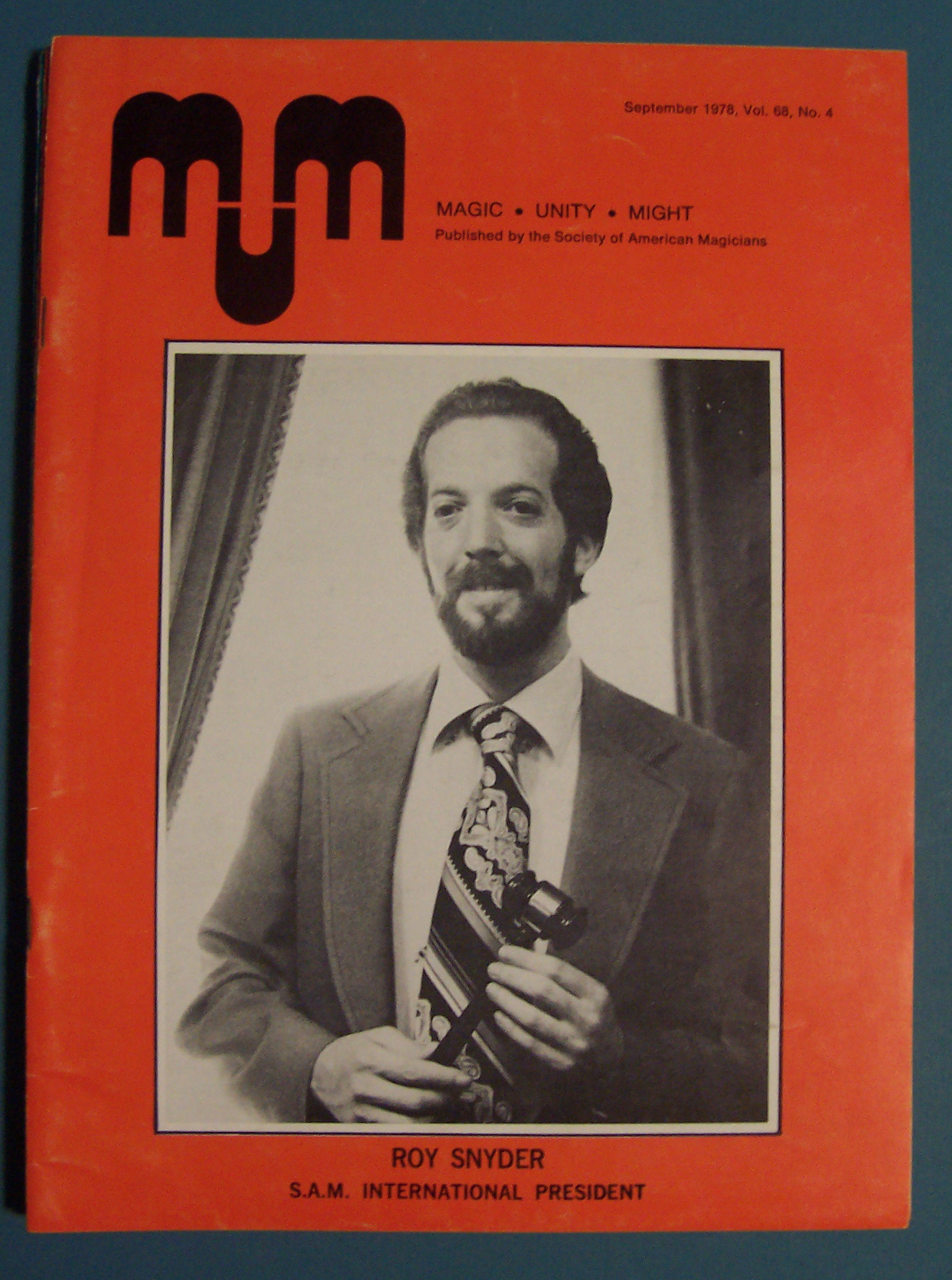 Magic Unity Might MUM Magician Magazine - Sept 1978