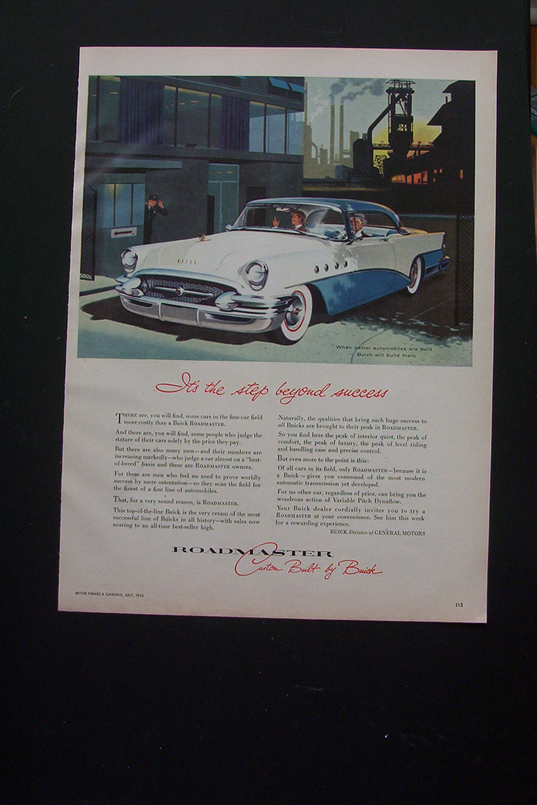 1955 Buick Roadmaster with Buick Roadmaster