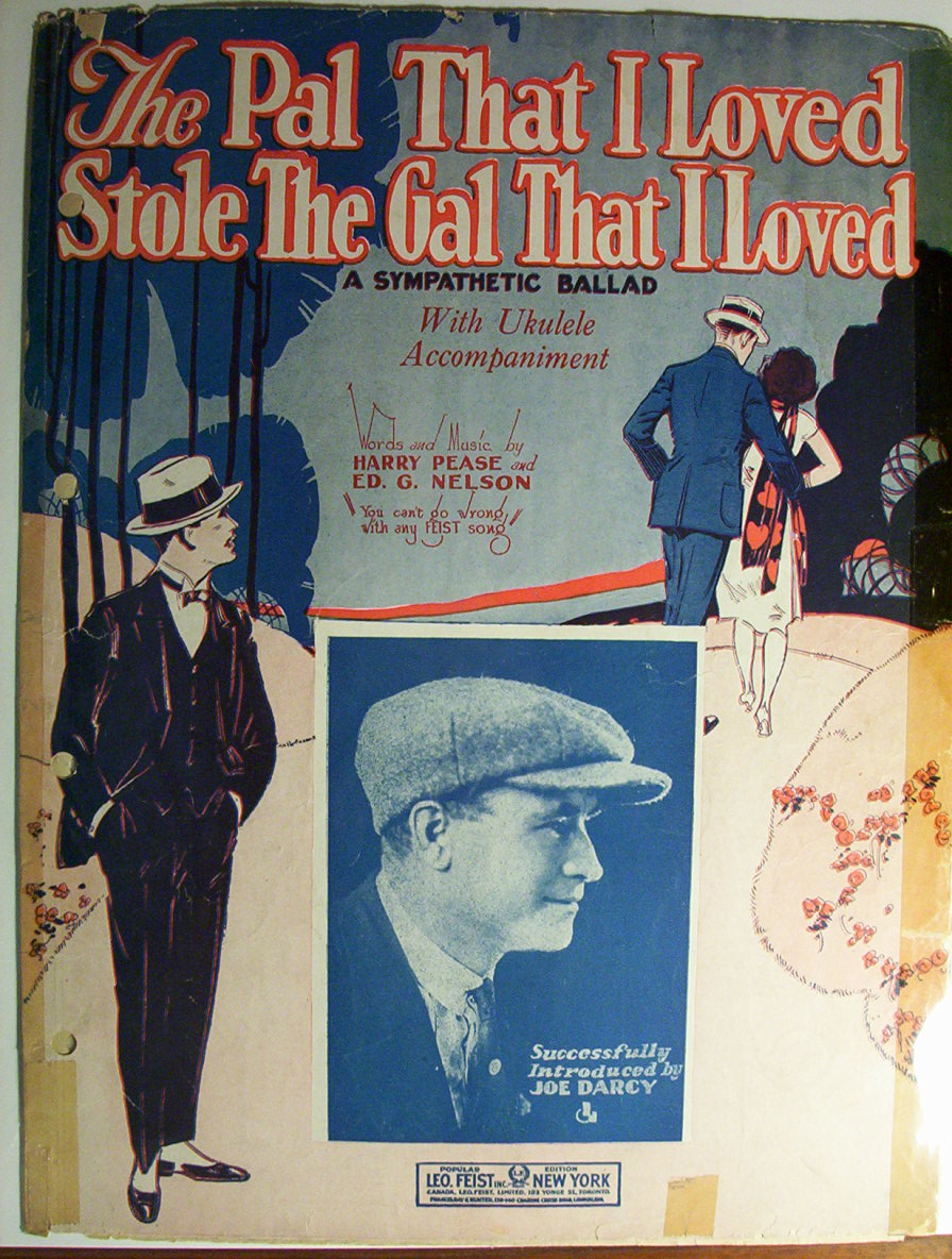 Sheet Music For 1924 The Pal That I Loved