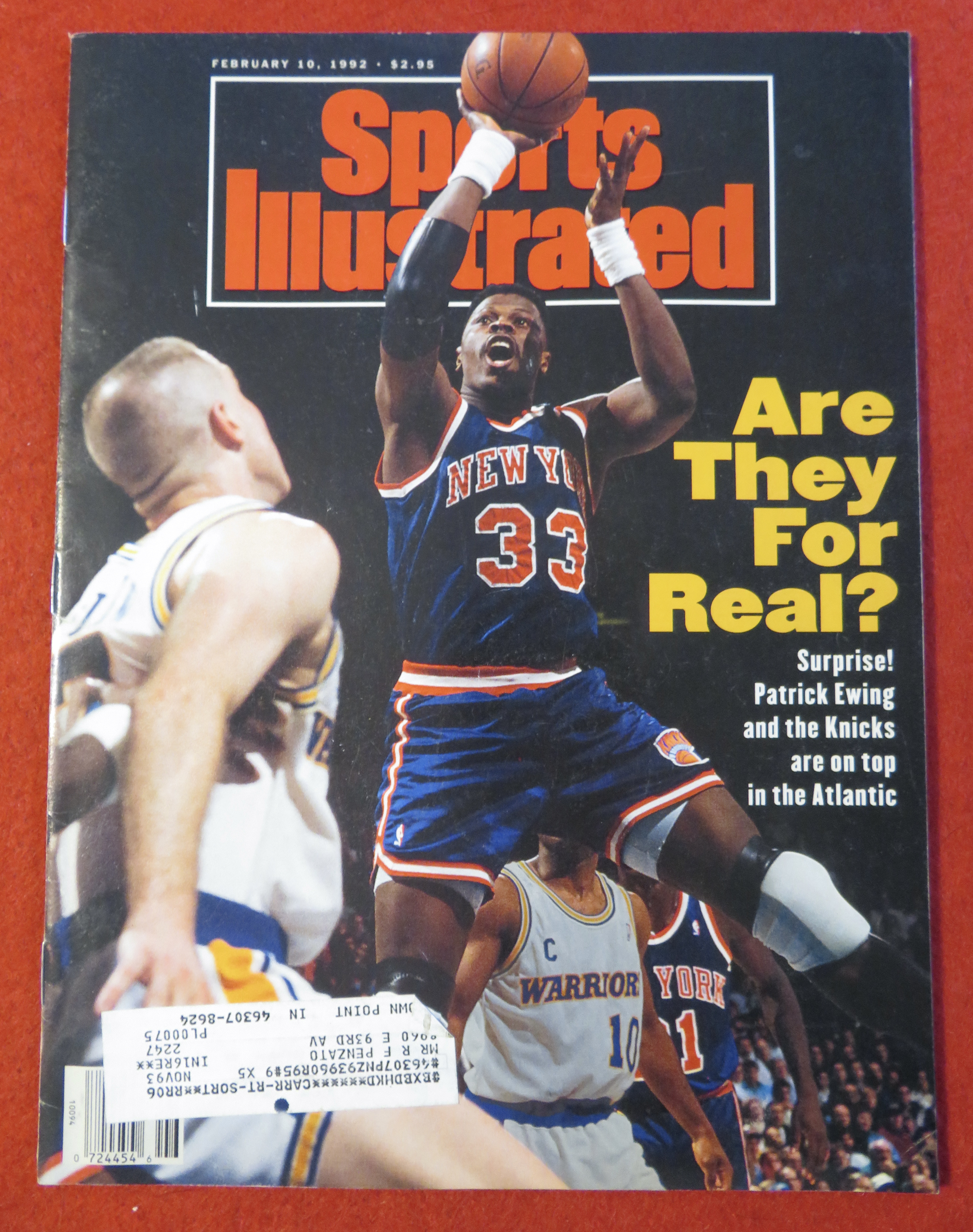 Sports Illustrated Magazine-February 10, 1992-Pat Ewing
