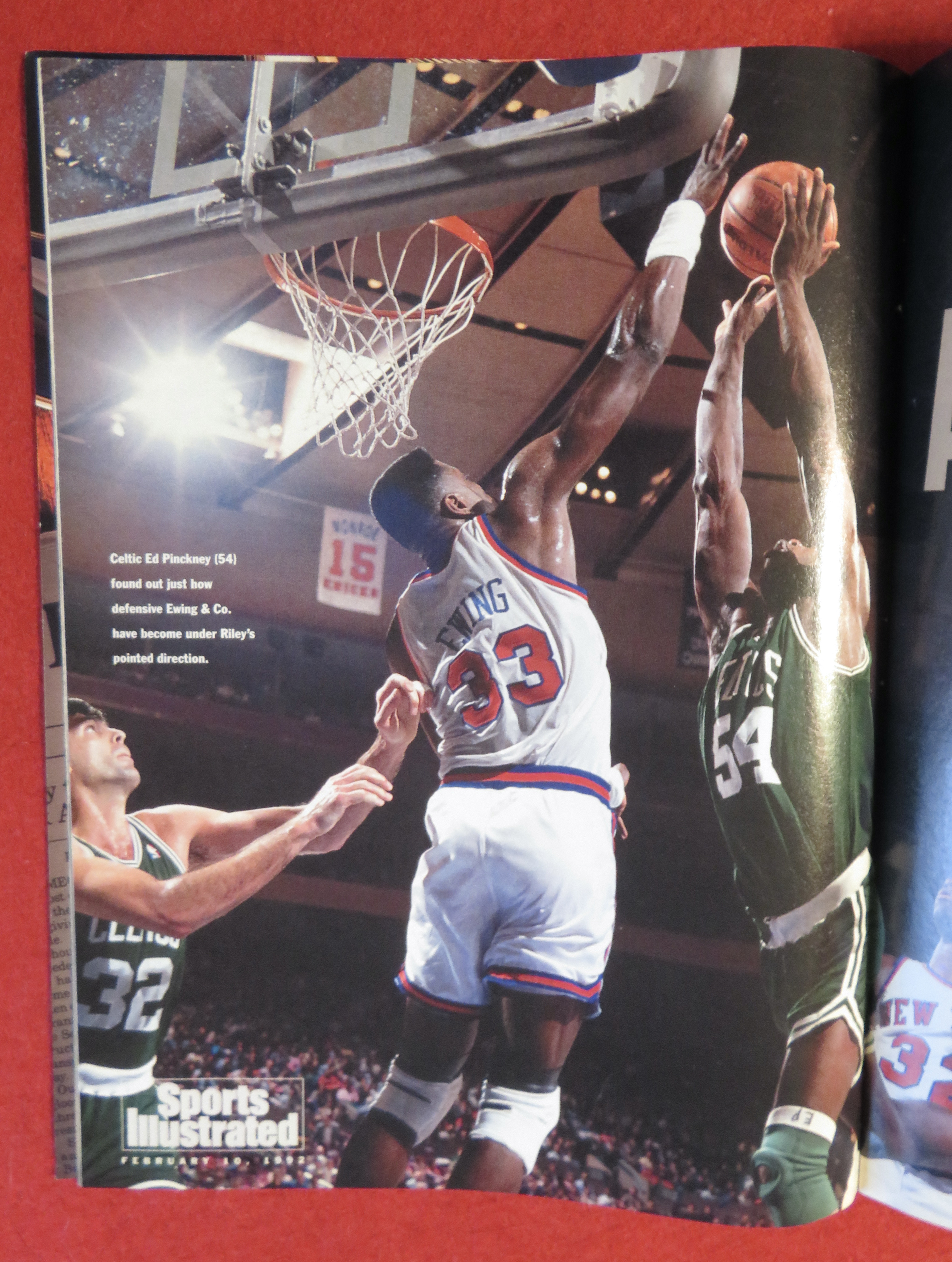 Sports Illustrated Magazine-February 10, 1992-Pat Ewing