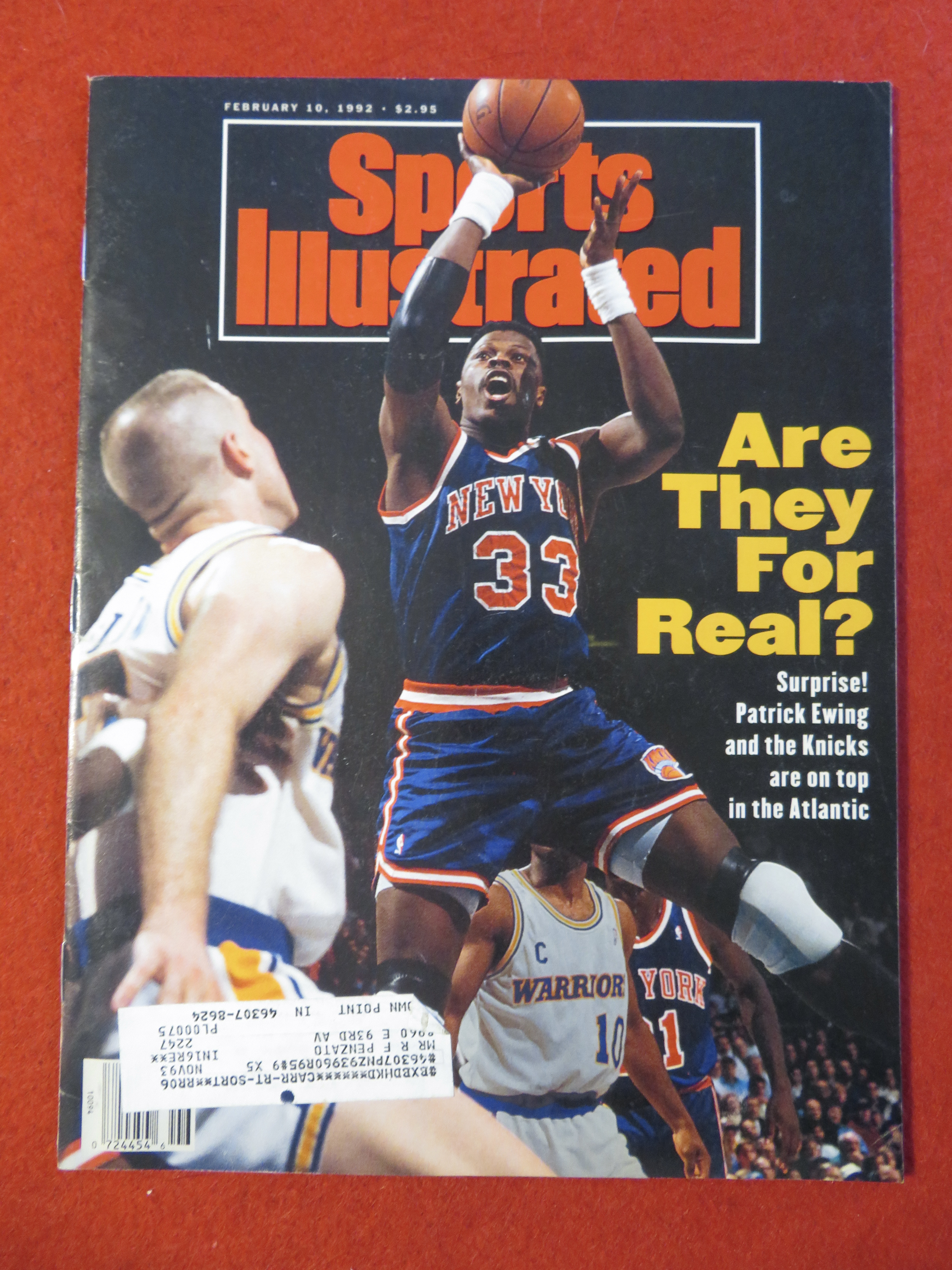 Sports Illustrated Magazine-February 10, 1992-Pat Ewing
