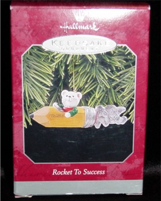 Rocket to Success Hallmark Ornament