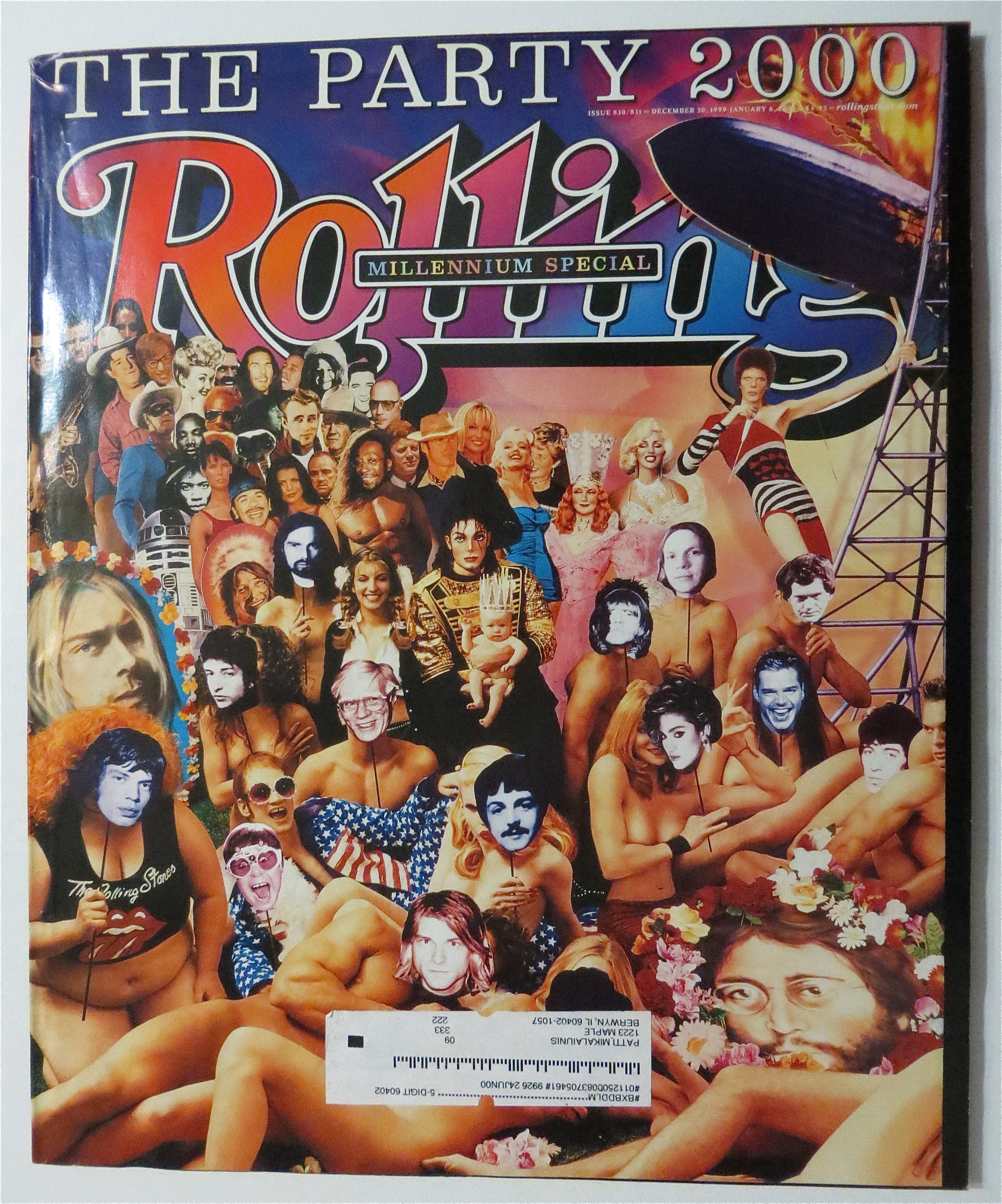 Rolling Stone December 30, 1999 The Party 2000
