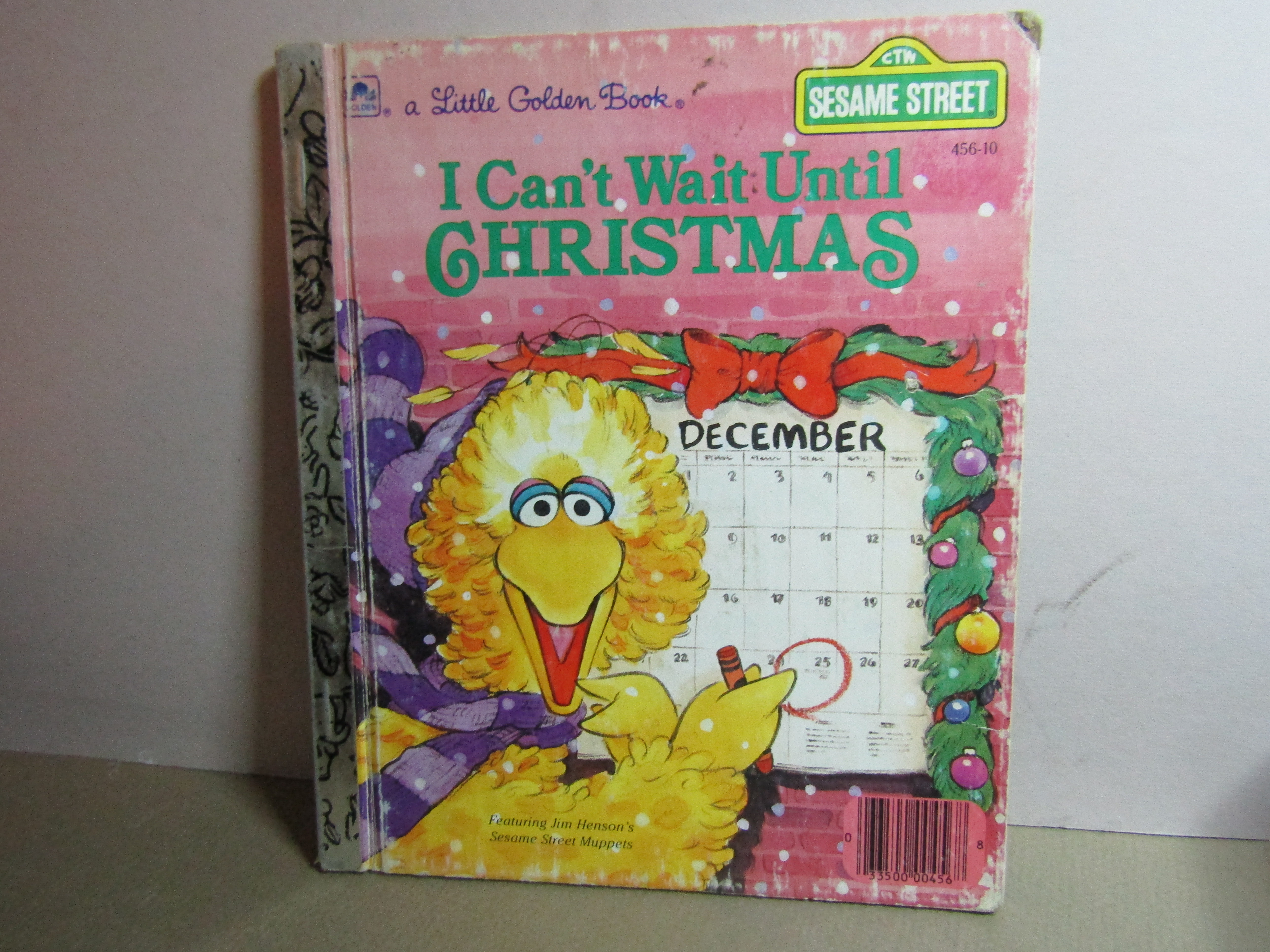 Little Golden Book I Can't  Wait Until Christmas