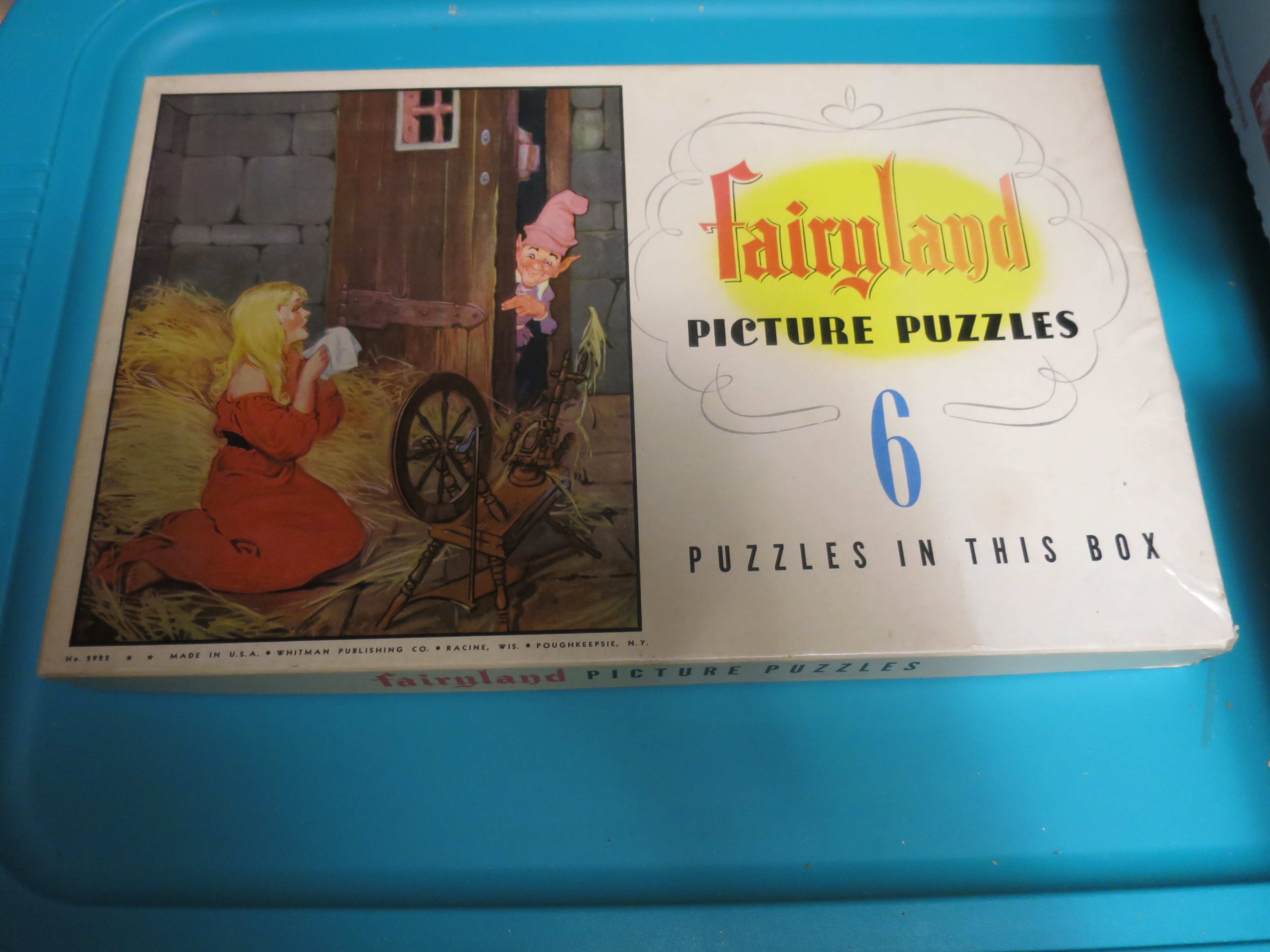 Fairyland Picture Puzzles Whitman Publishing