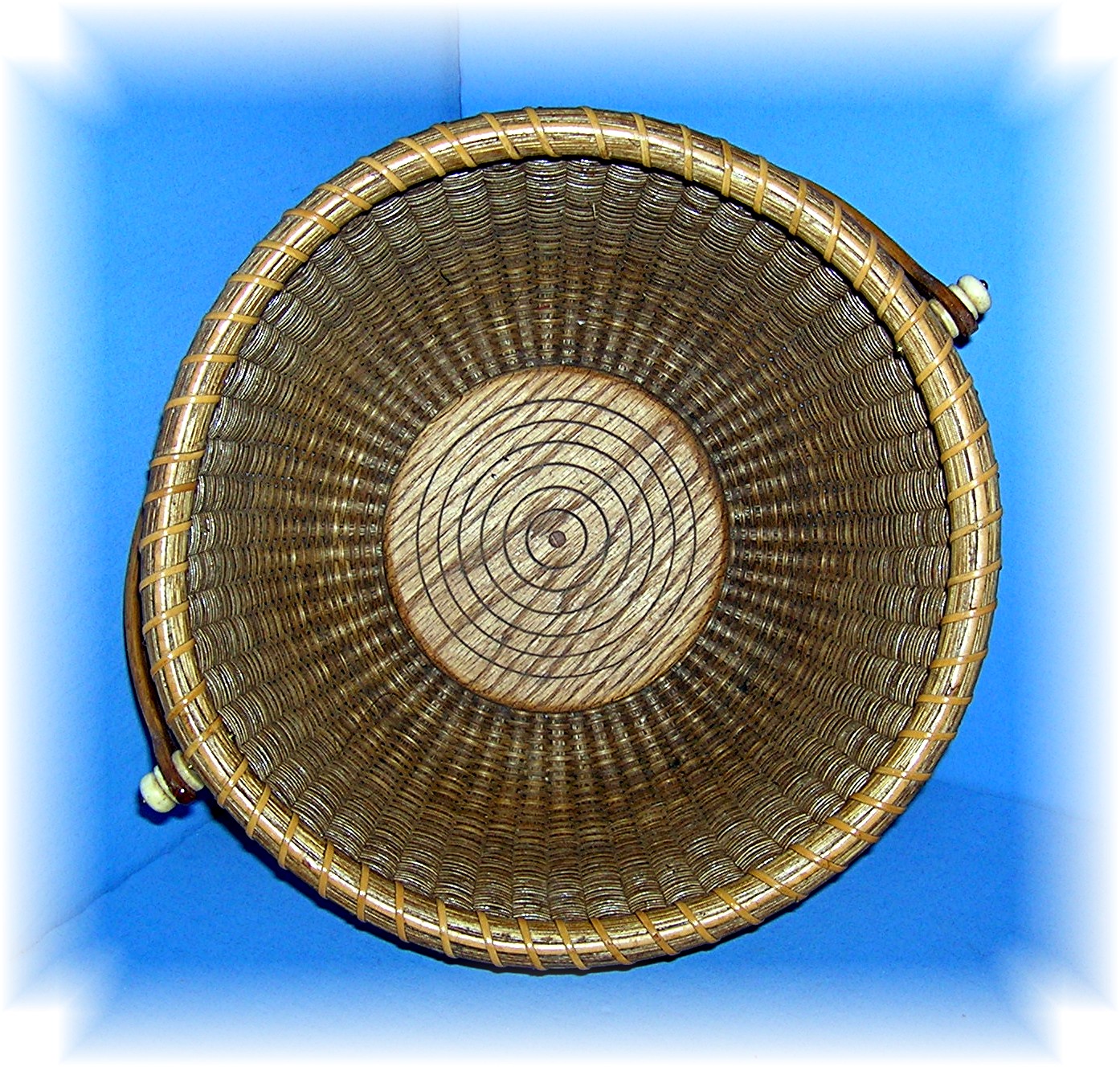 Basket Hand Made Nantucket  Signed JK