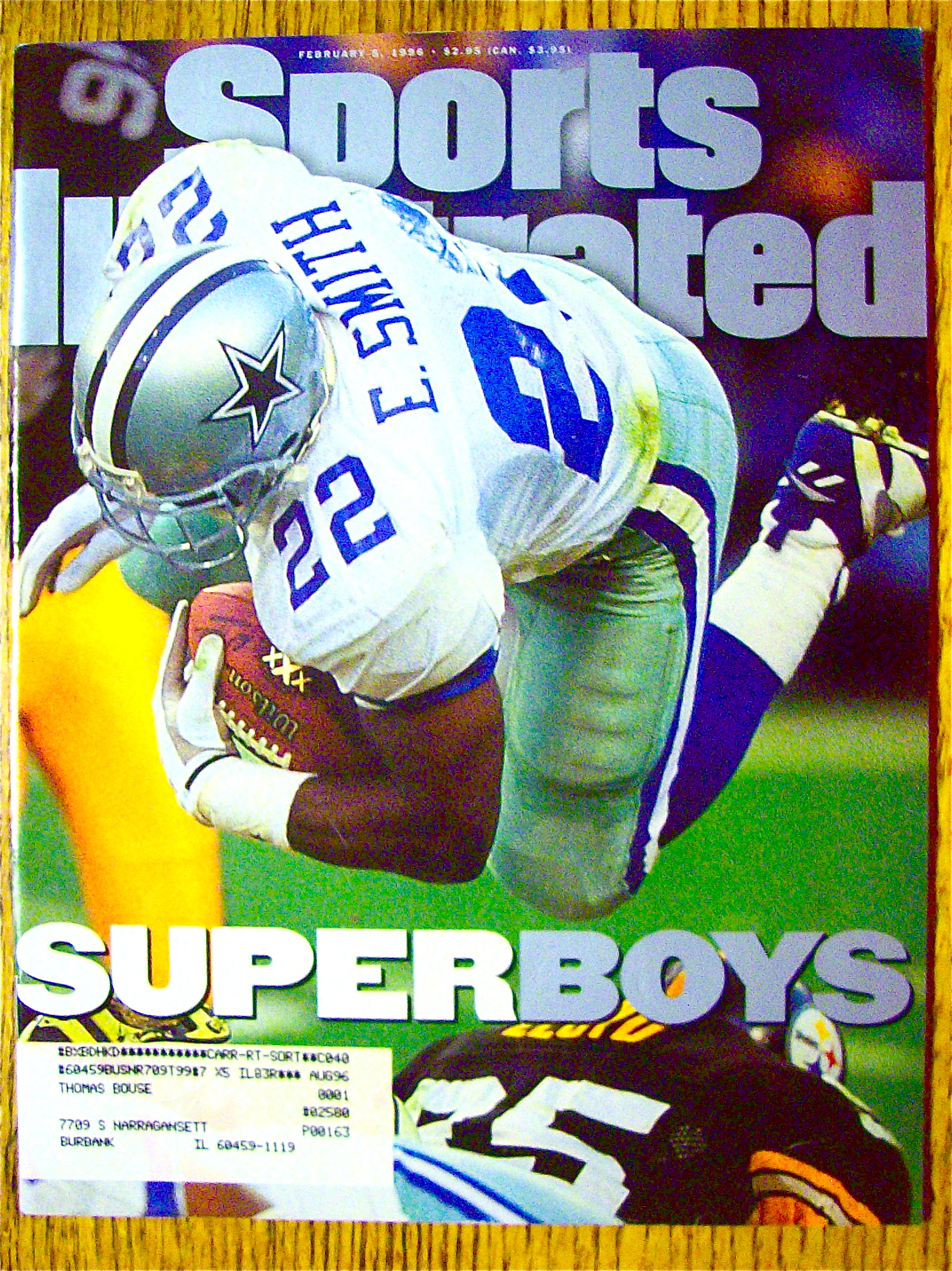 Sports Illustrated Magazine-February 5, 1996-Superboys