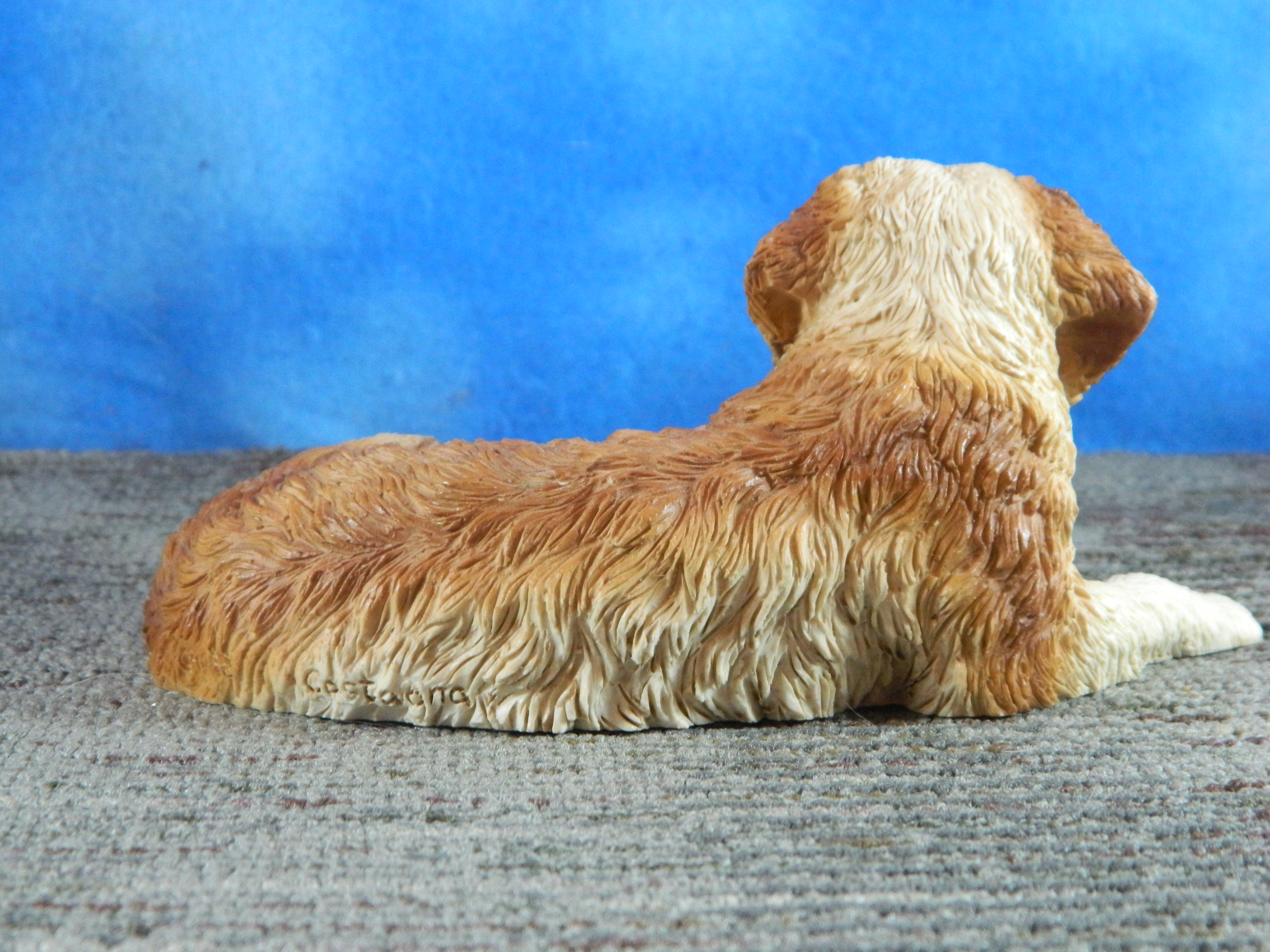 Castagna Italy Alabaster Resin Saint Bernard