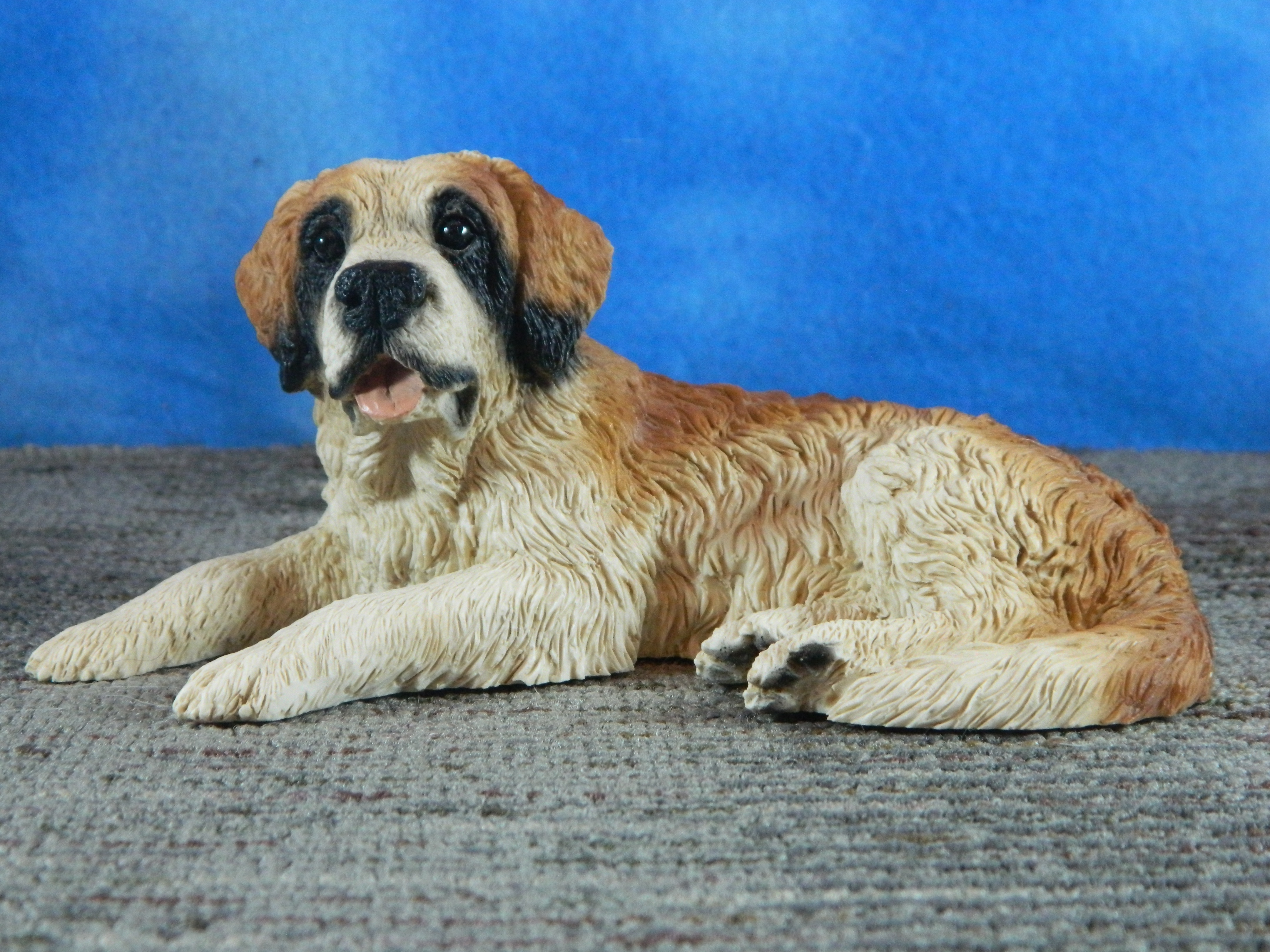 Castagna Italy Alabaster Resin Saint Bernard