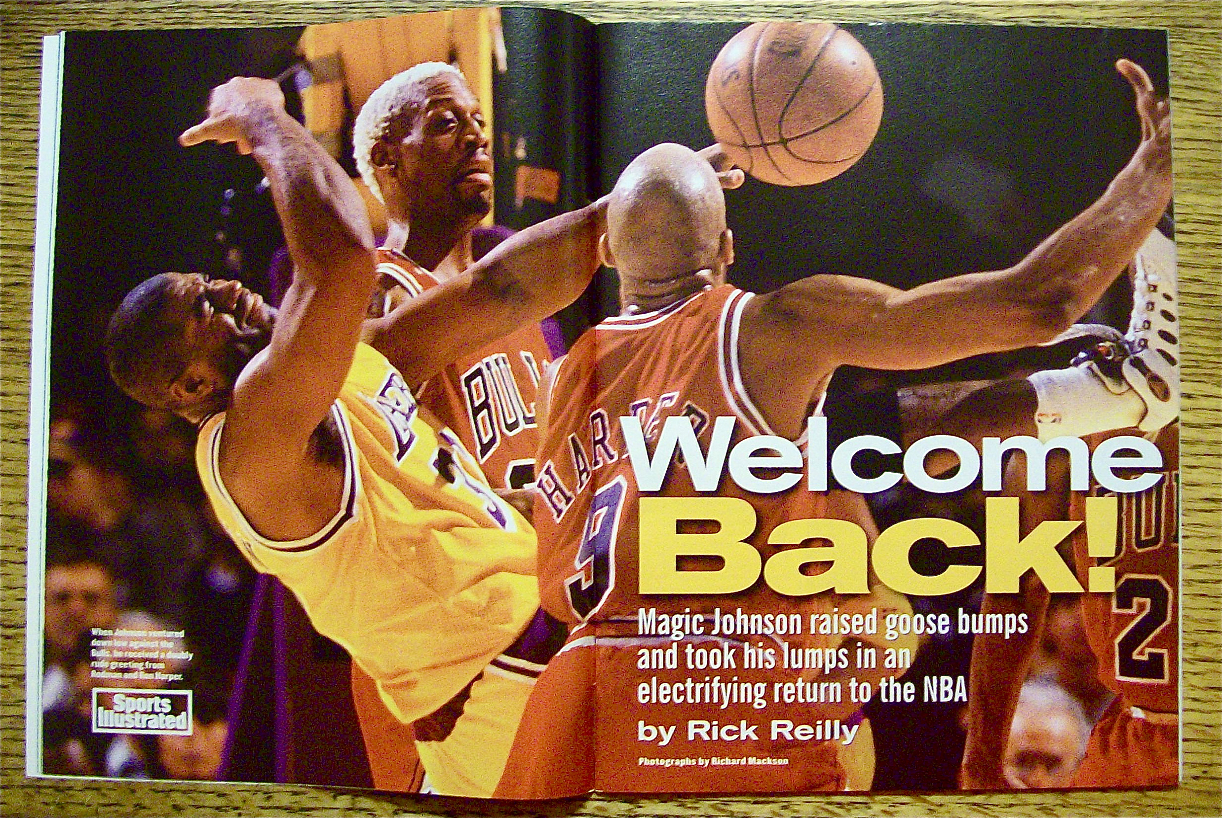 Sports Illustrated Magazine-February 12, 1996-Magic