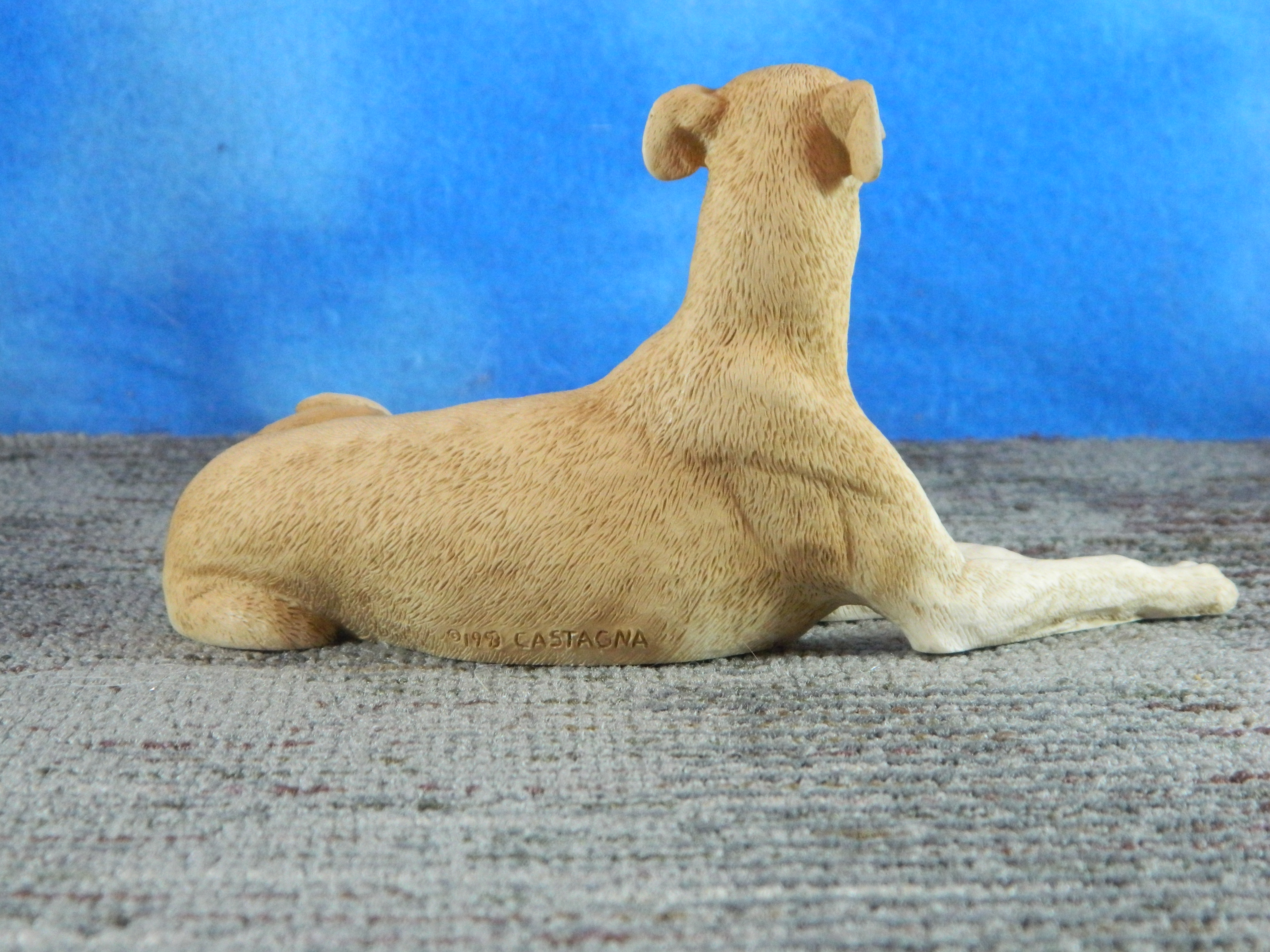 Castagna Italy Alabaster Resin Whippet