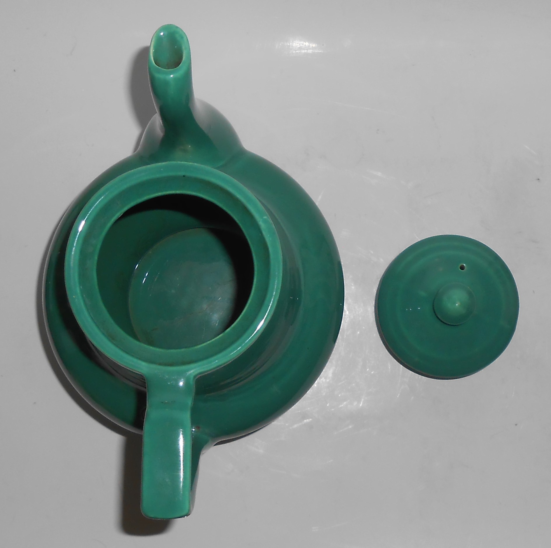 Metlox Pottery Mission Bell May Company Sea Green 617