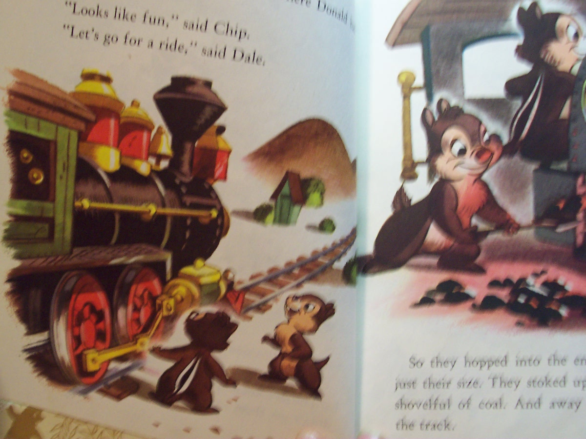 Walt Disney's Donald Ducks Toy Train 1970