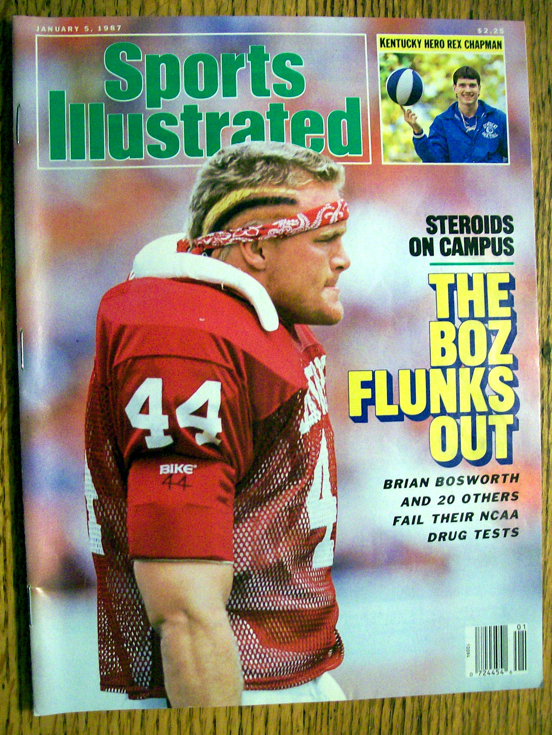 Sports Illustrated Magazine-January 5, 1987-The Boz